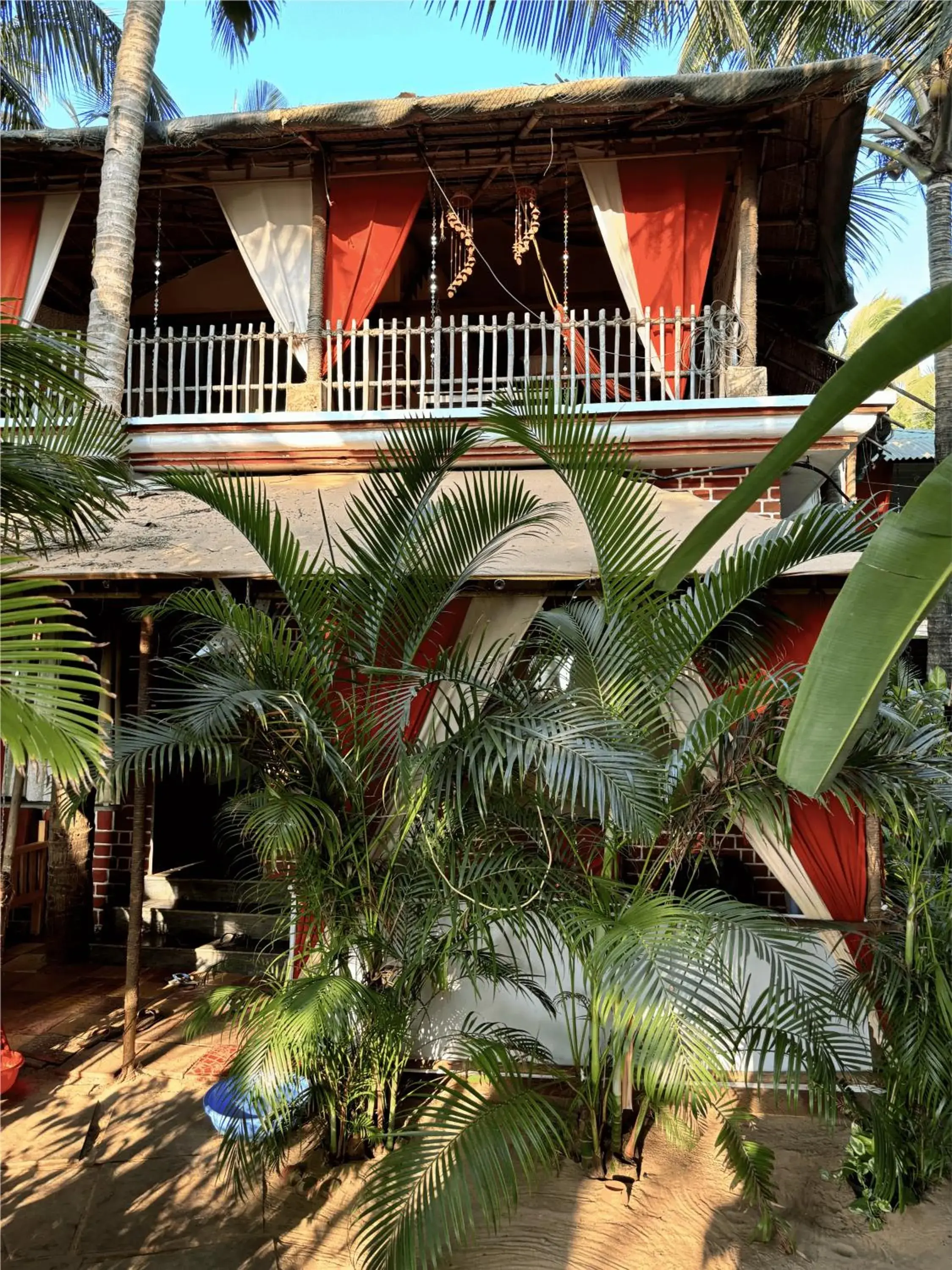 Property building in Secret Garden Agonda Beach Resort Property building in Secret Garden Agonda Beach Resort