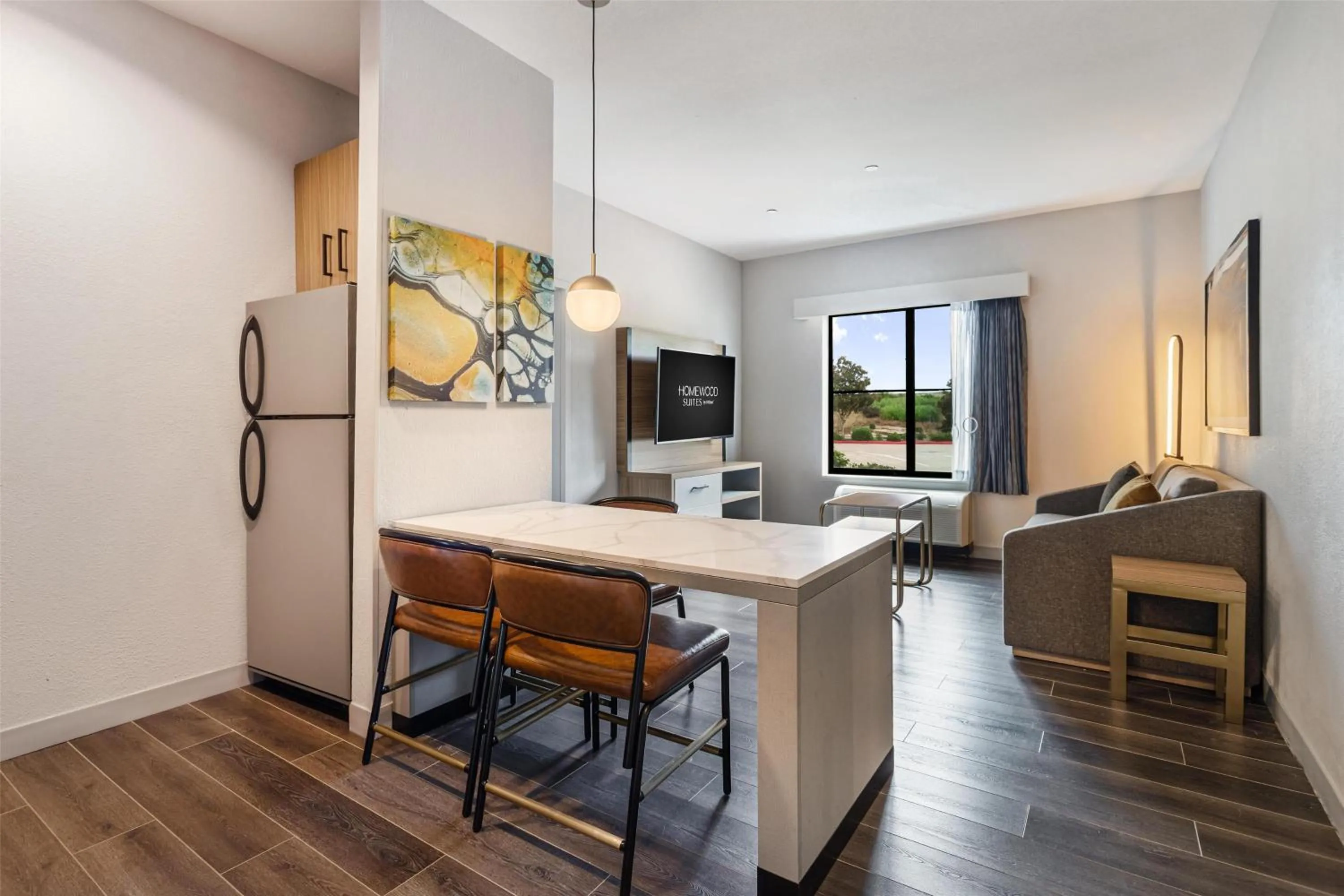 Living room in Homewood Suites Beaumont