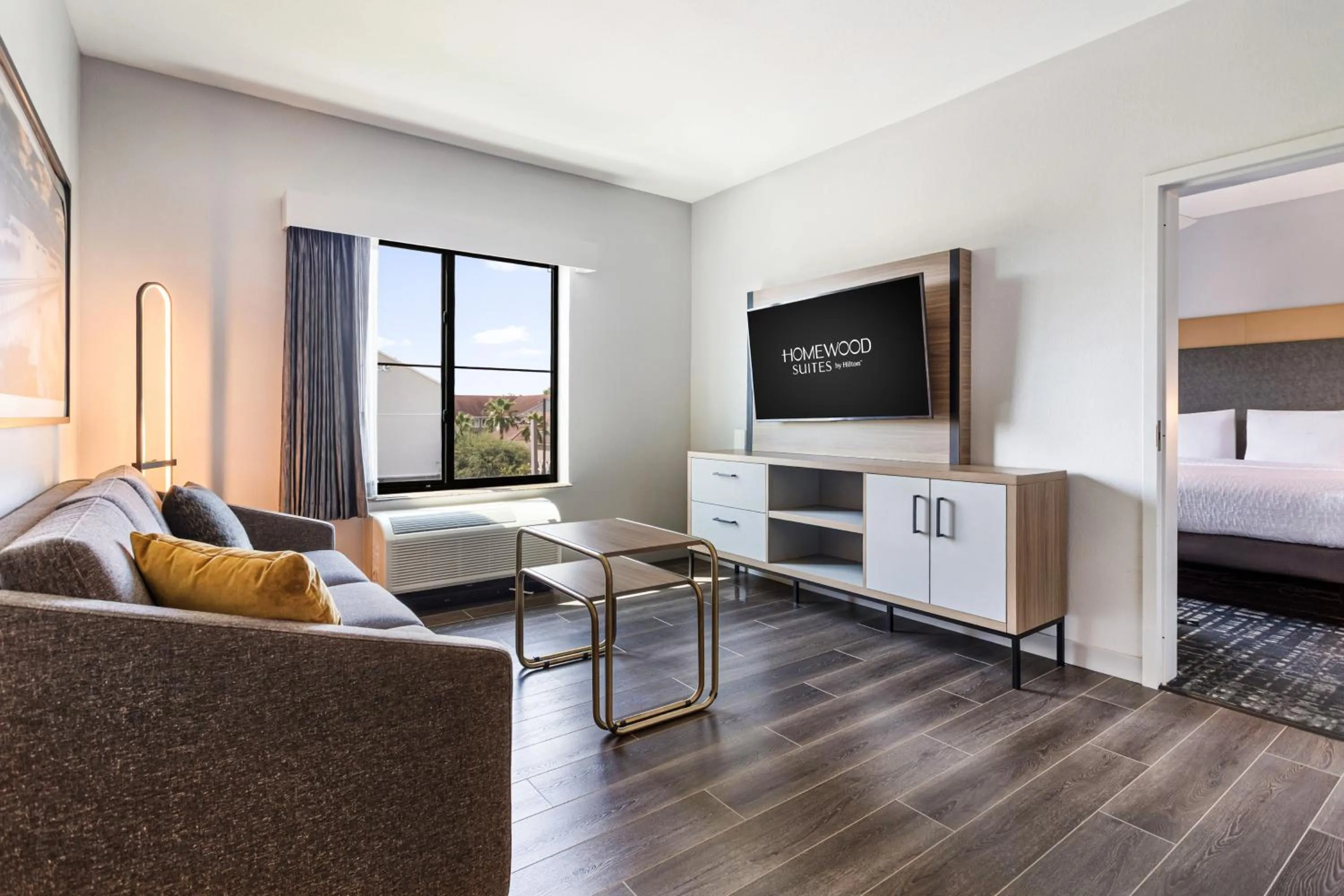 Bed in Homewood Suites Beaumont