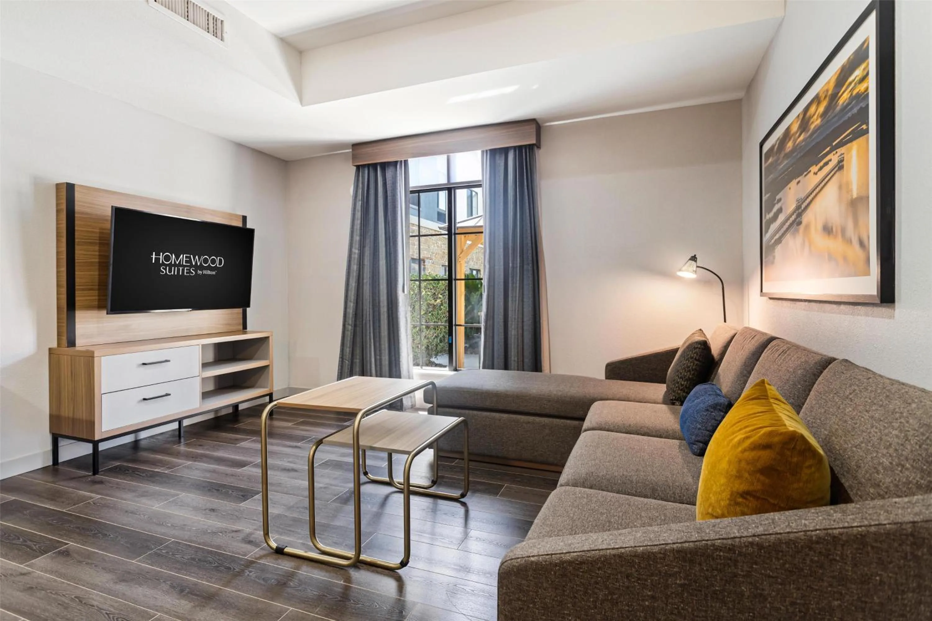 Living room in Homewood Suites Beaumont