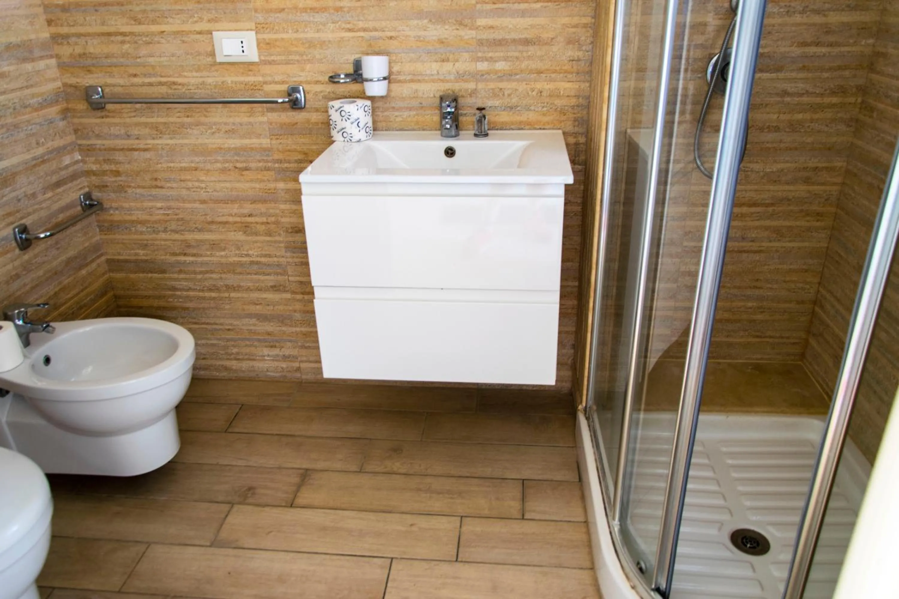 Bathroom in Country House Calamosche