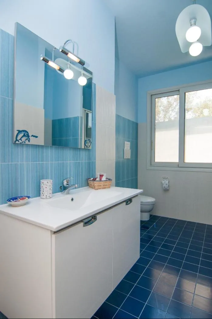 Bathroom in Country House Calamosche
