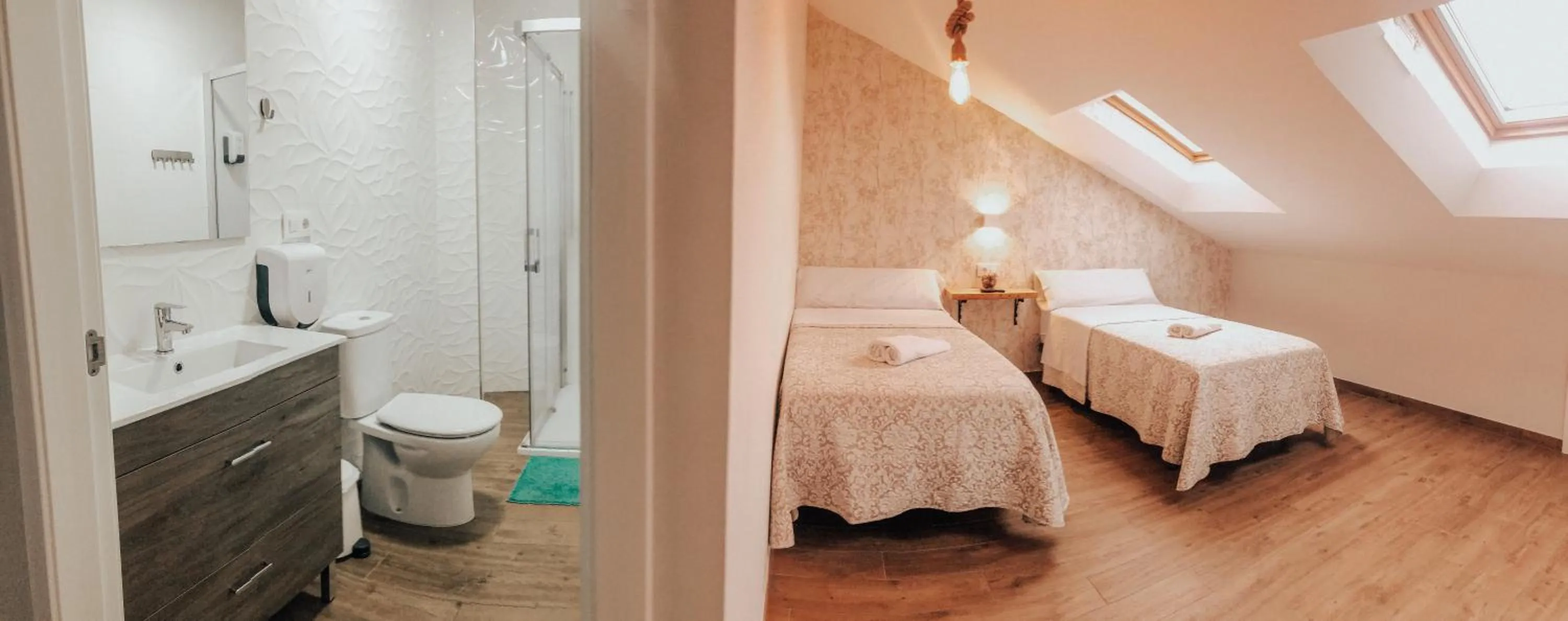 Bed in Villa Galicia