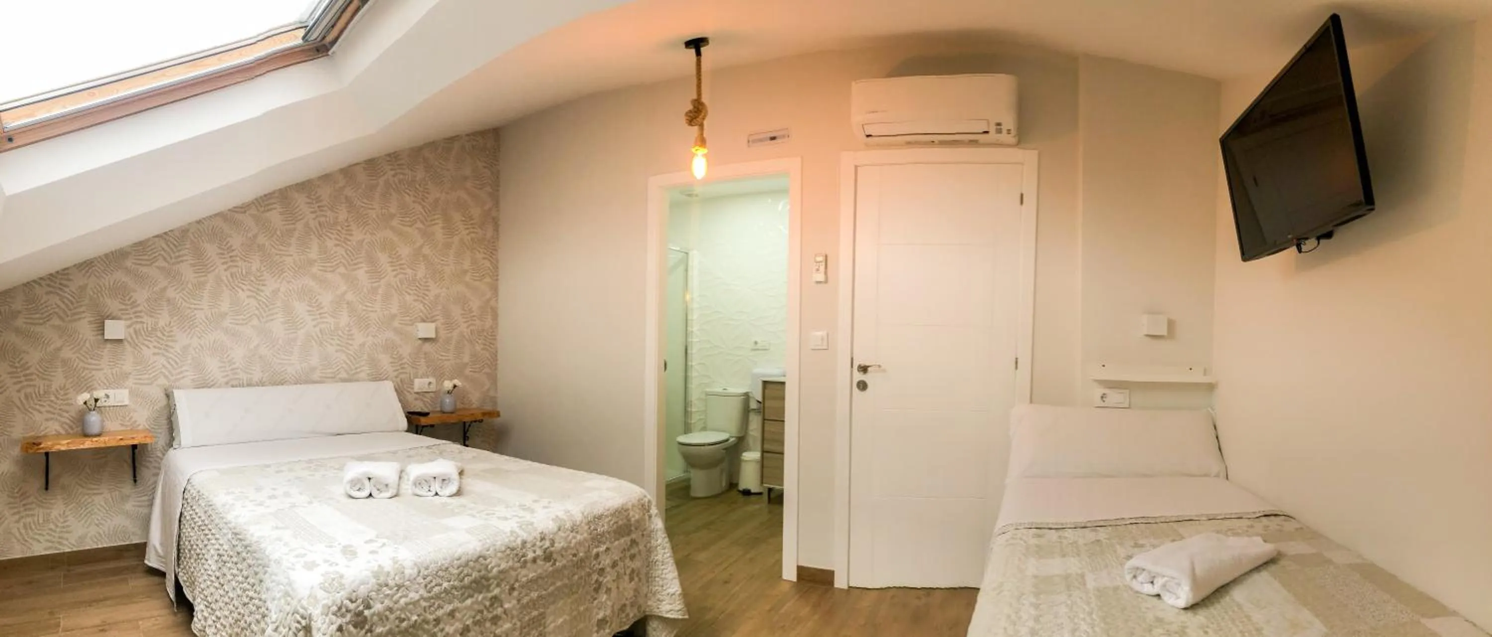 Bed in Villa Galicia