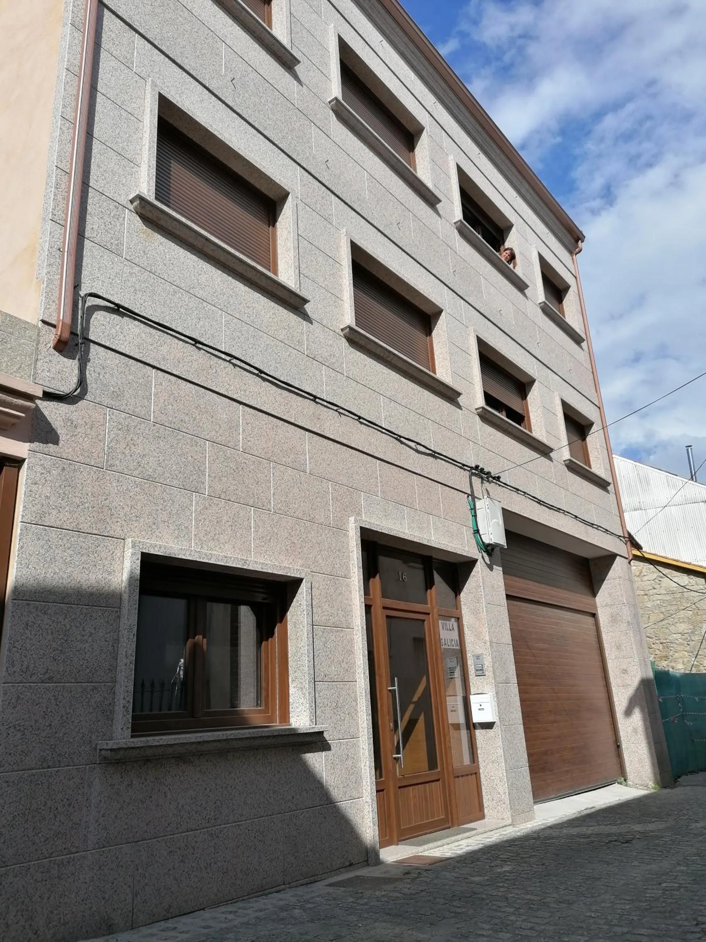 Facade/entrance in Villa Galicia