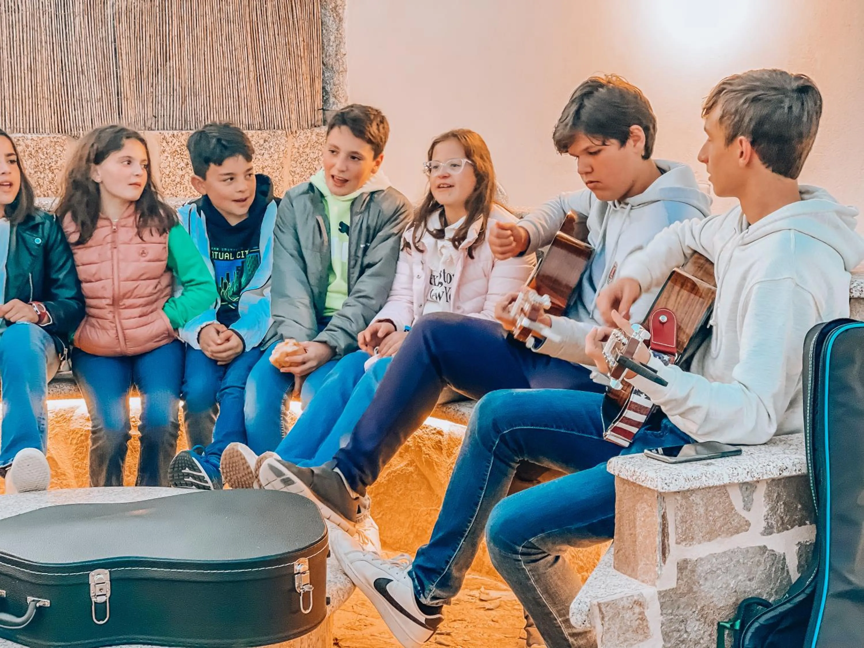 People in Villa Galicia