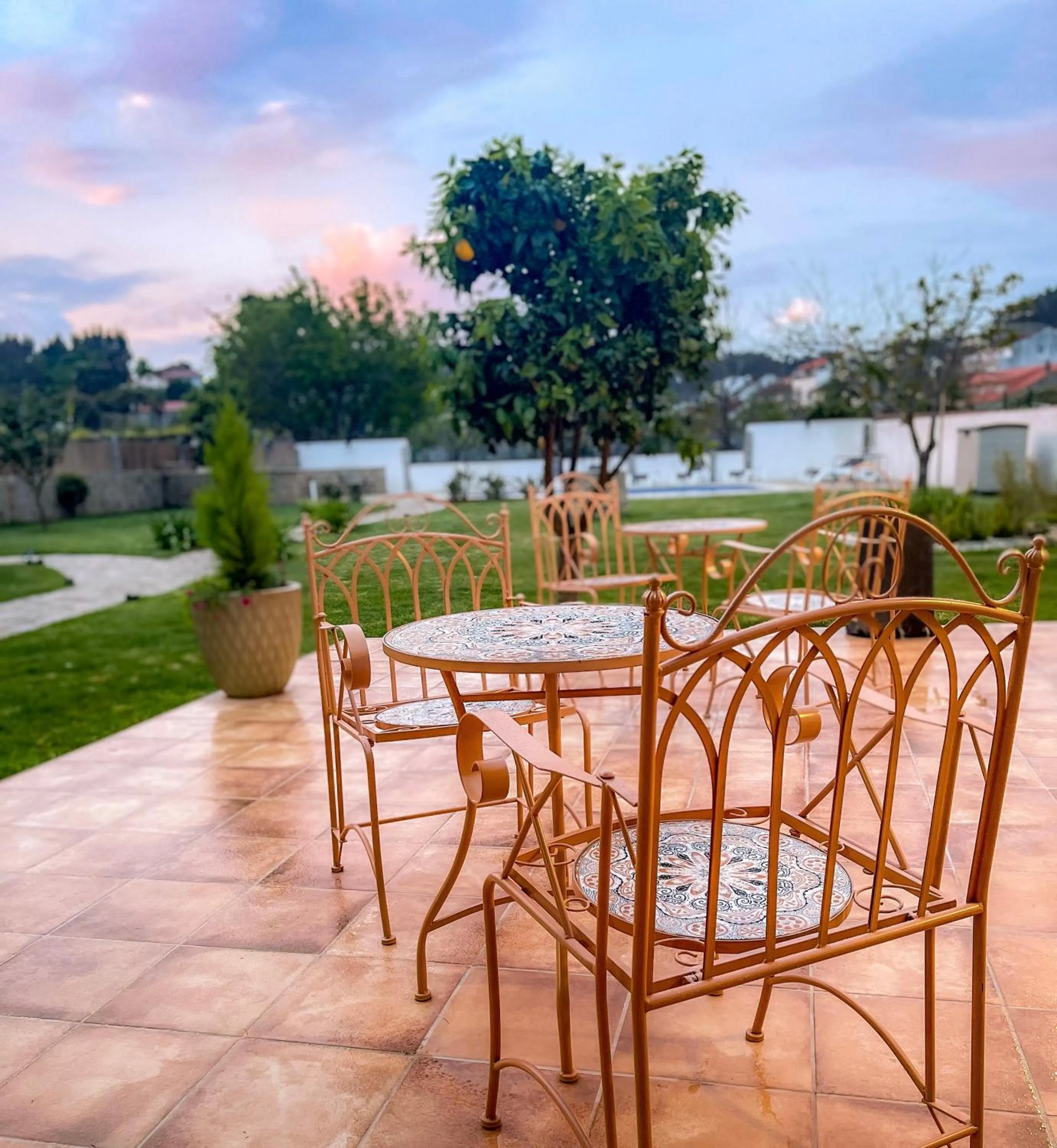 Patio in Villa Galicia