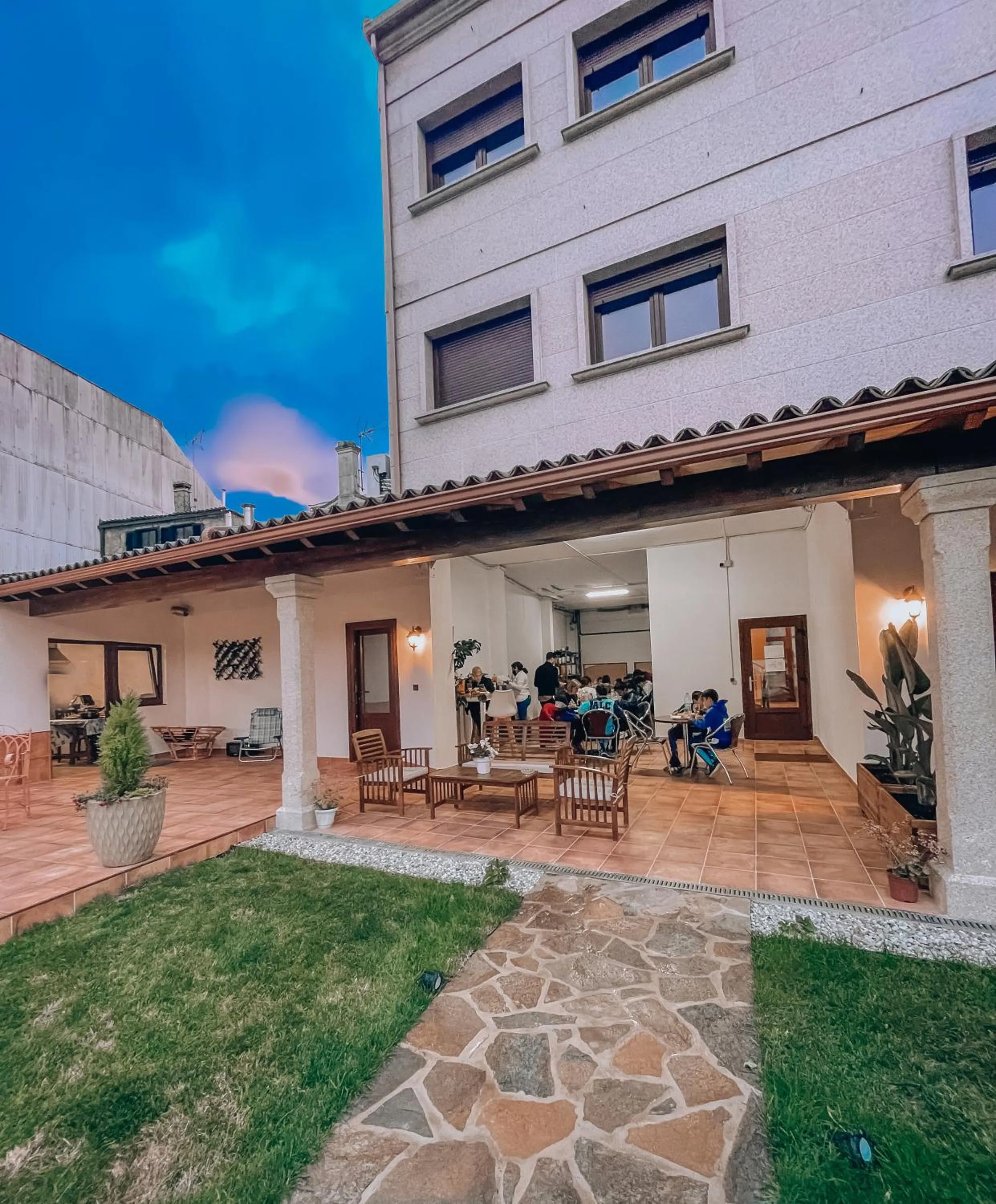 Patio in Villa Galicia