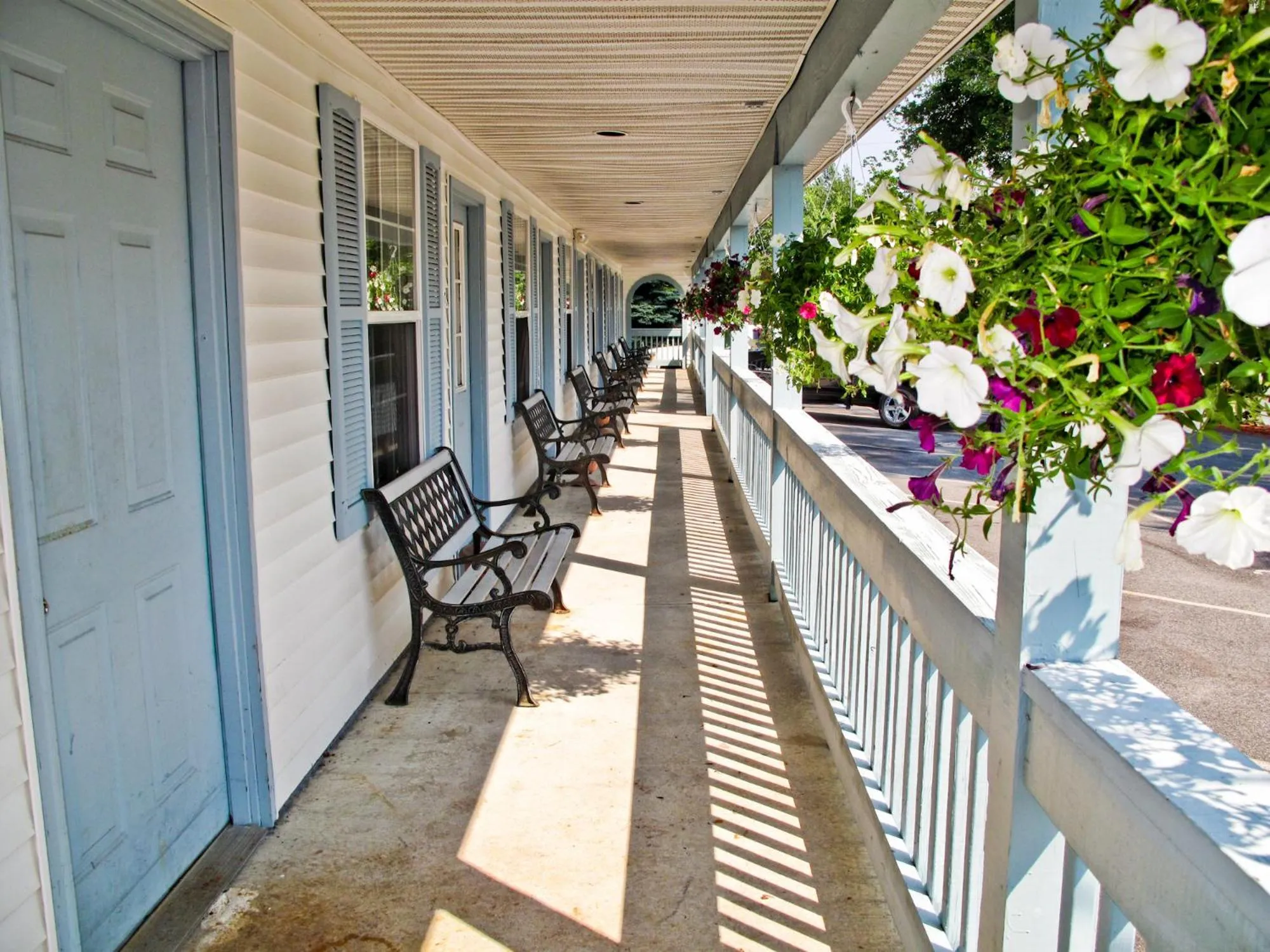 Patio in Exit 5 Resort & Condominium