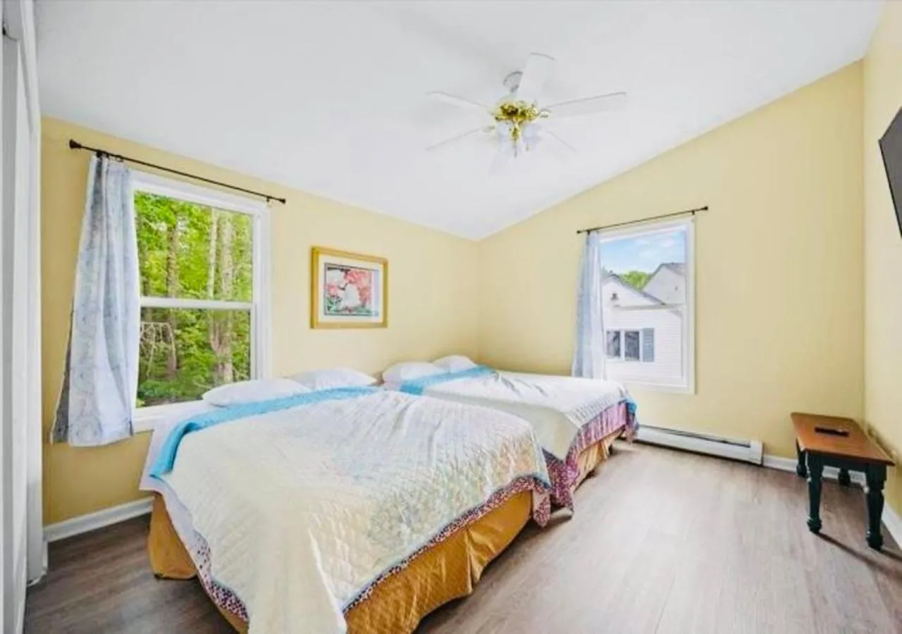 Bed in Exit 5 Resort & Condominium