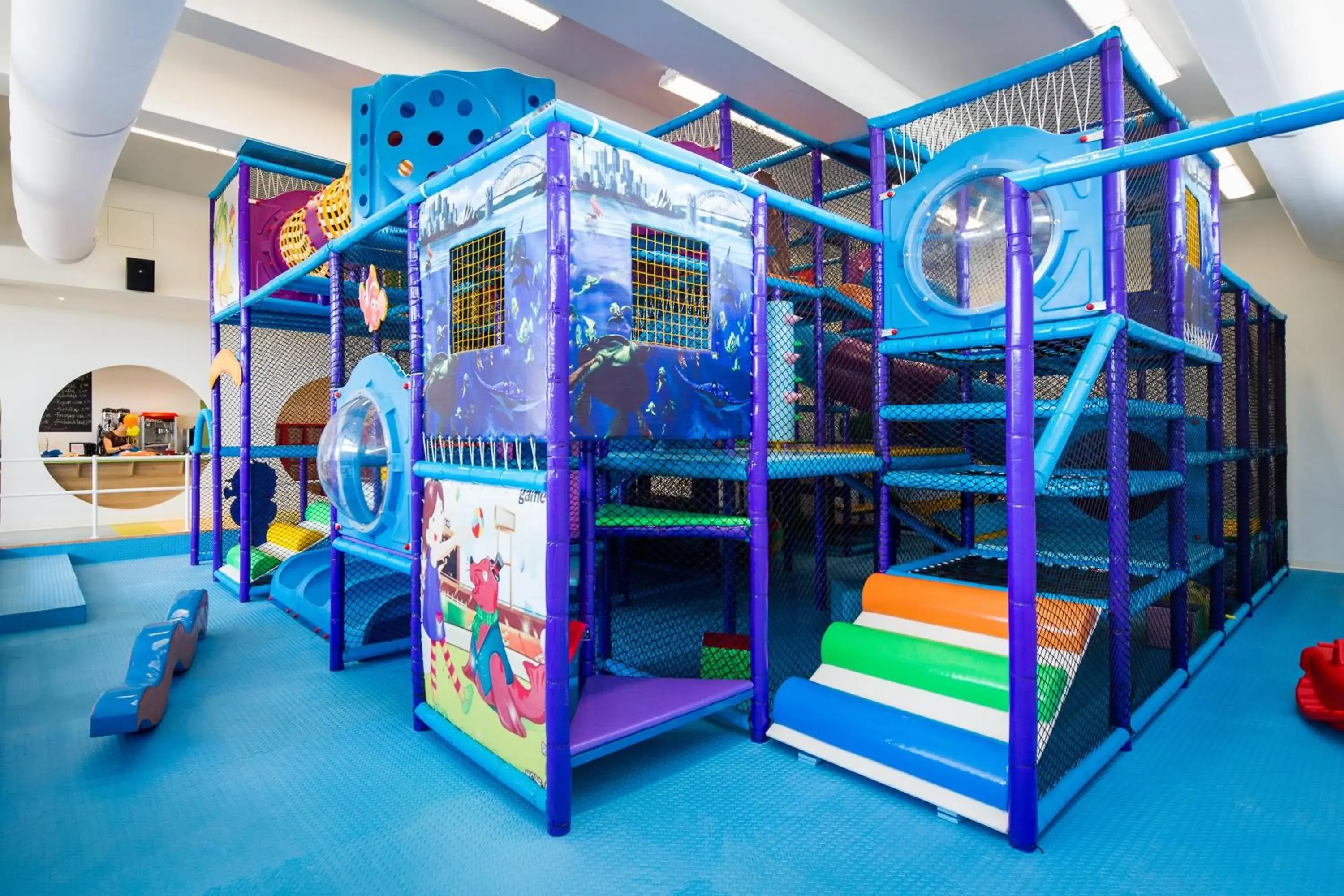 Children play ground, Children's Play Area in Motel Cartier