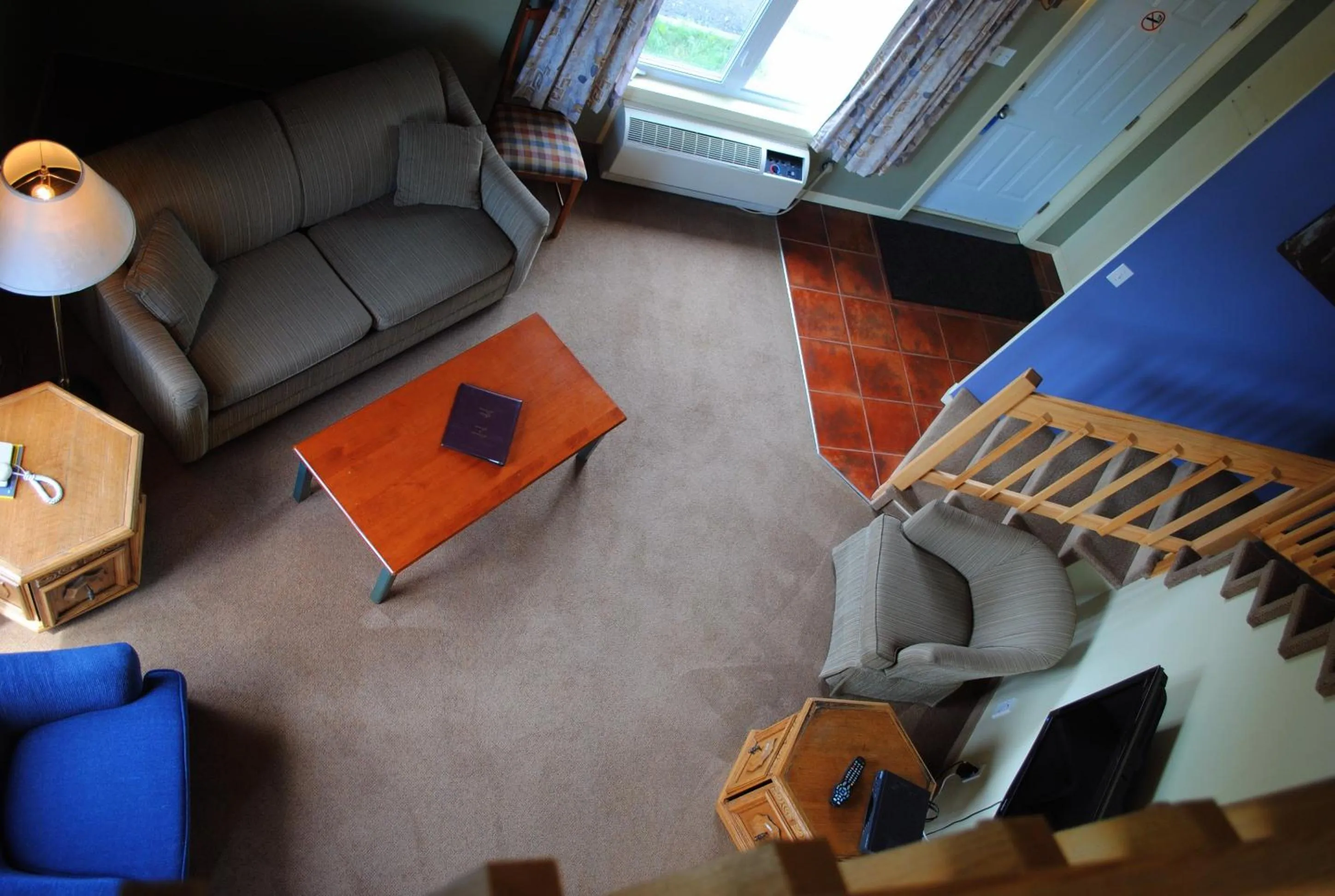 Living room in Motel Cartier