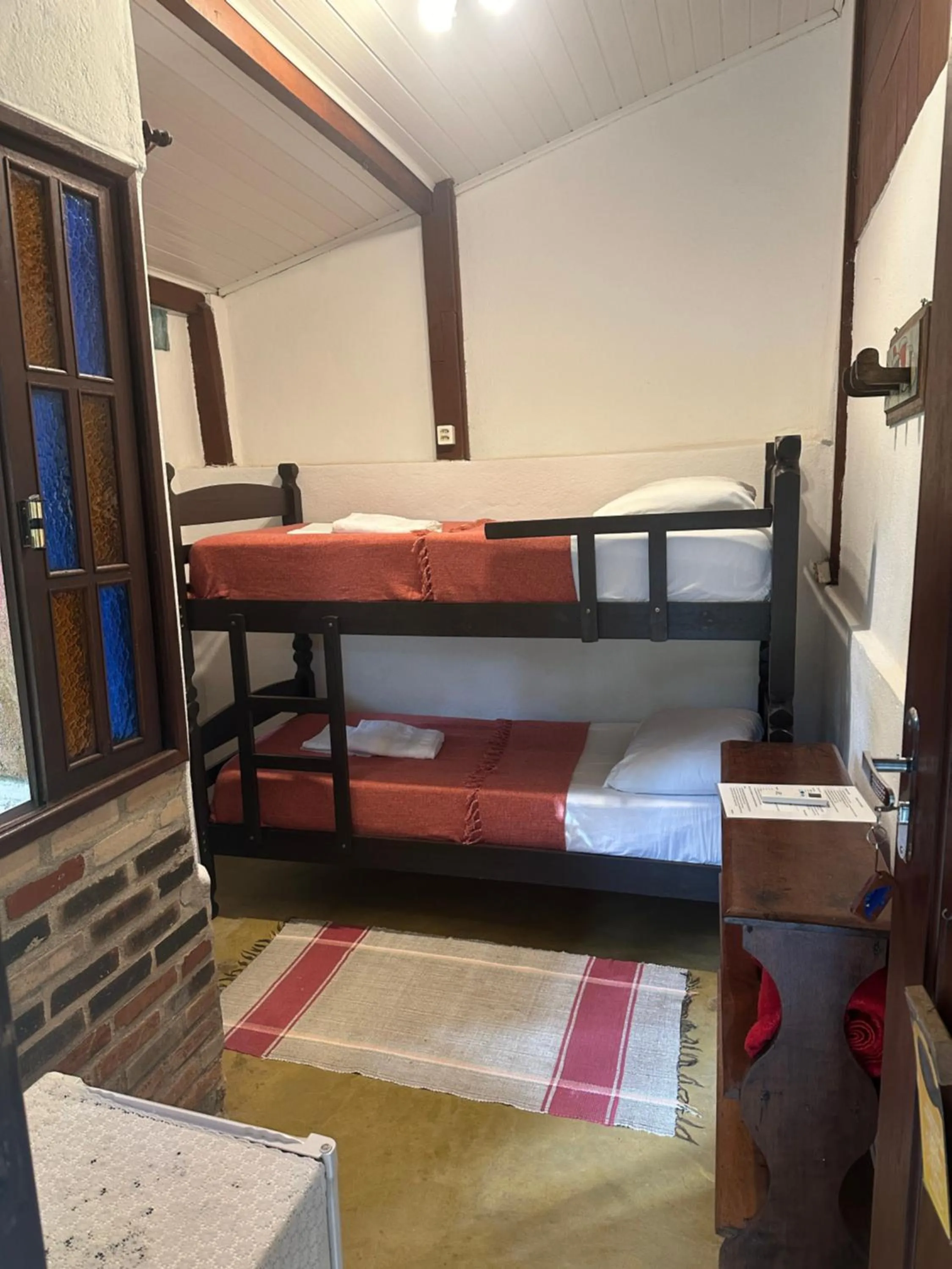 Bedroom, Bed in Pousada Cachoeira