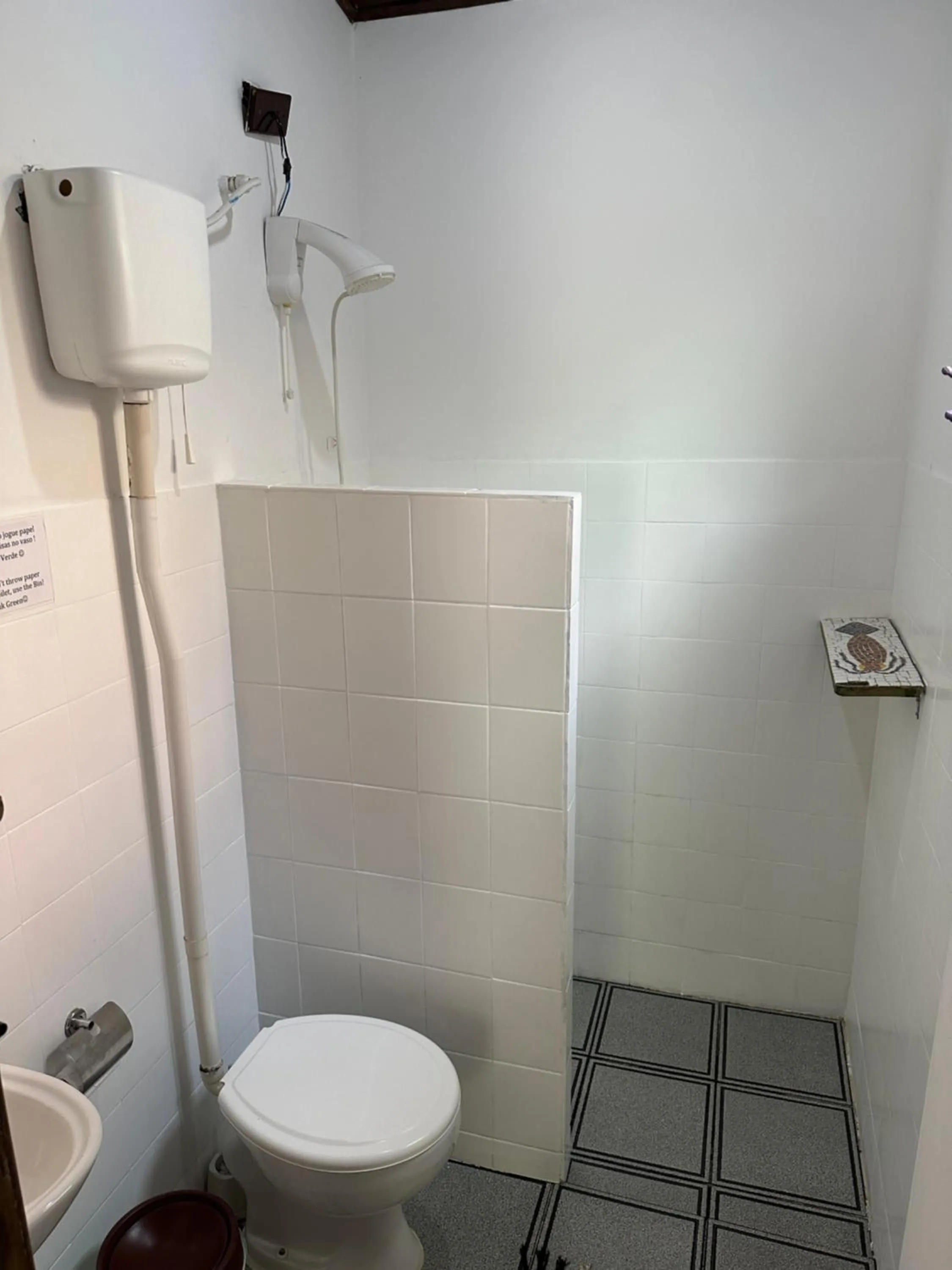 Bathroom in Pousada Cachoeira