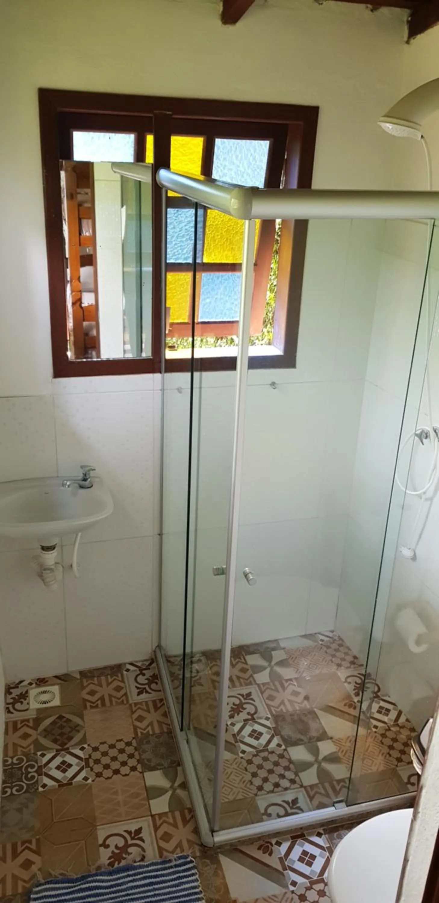 Bathroom in Pousada Cachoeira