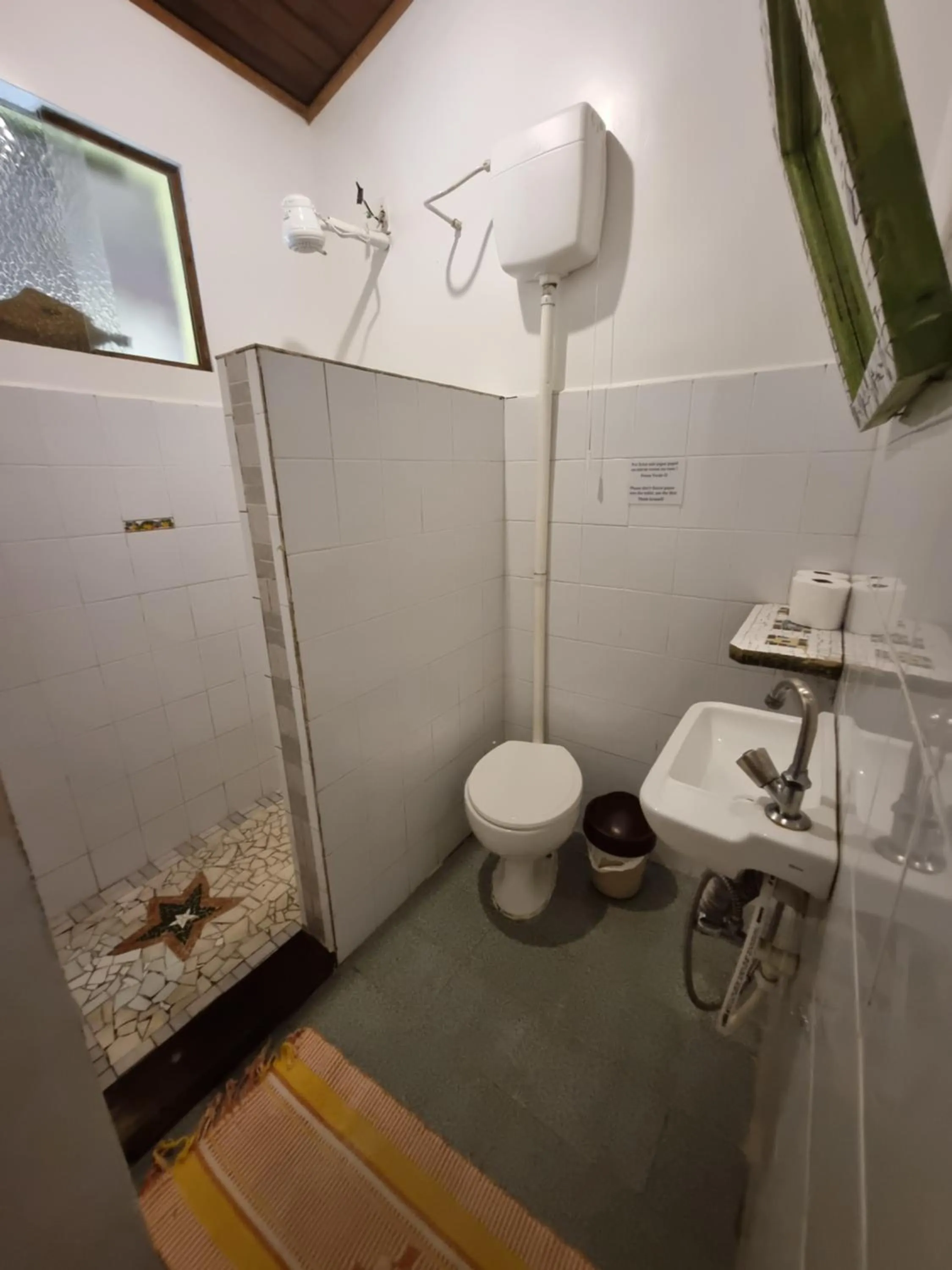 Bathroom in Pousada Cachoeira