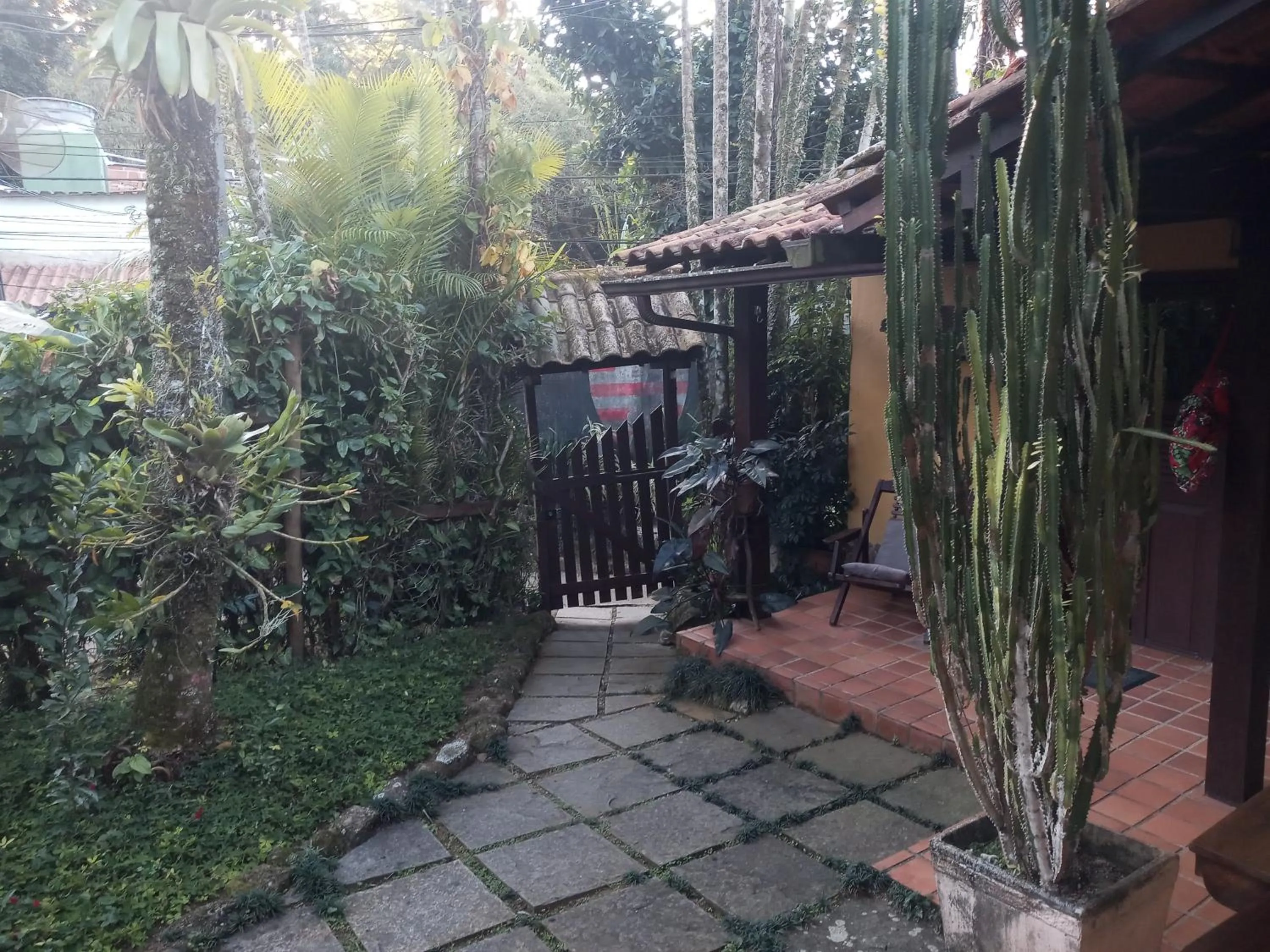 Garden in Pousada Cachoeira