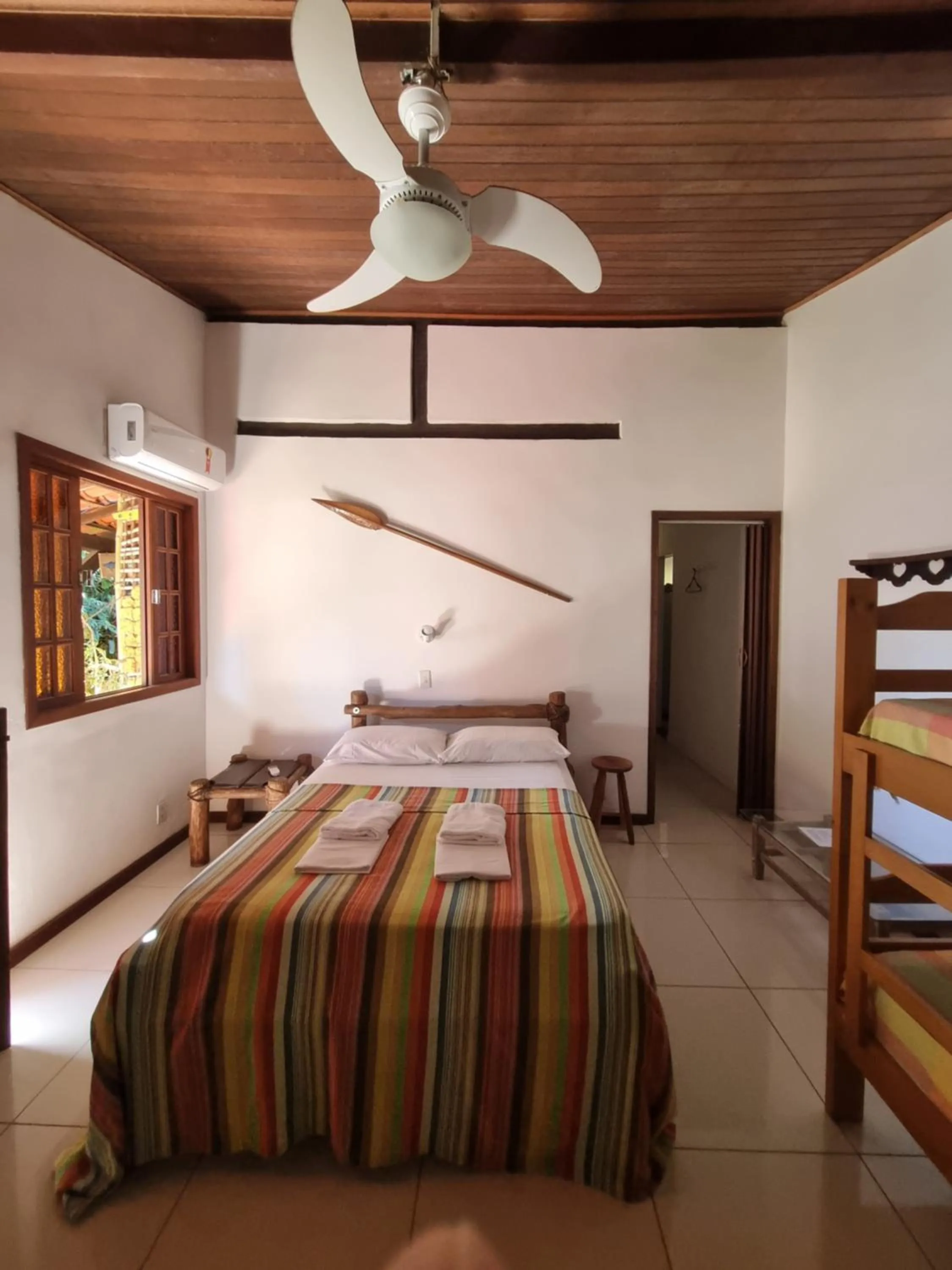 Bed in Pousada Cachoeira