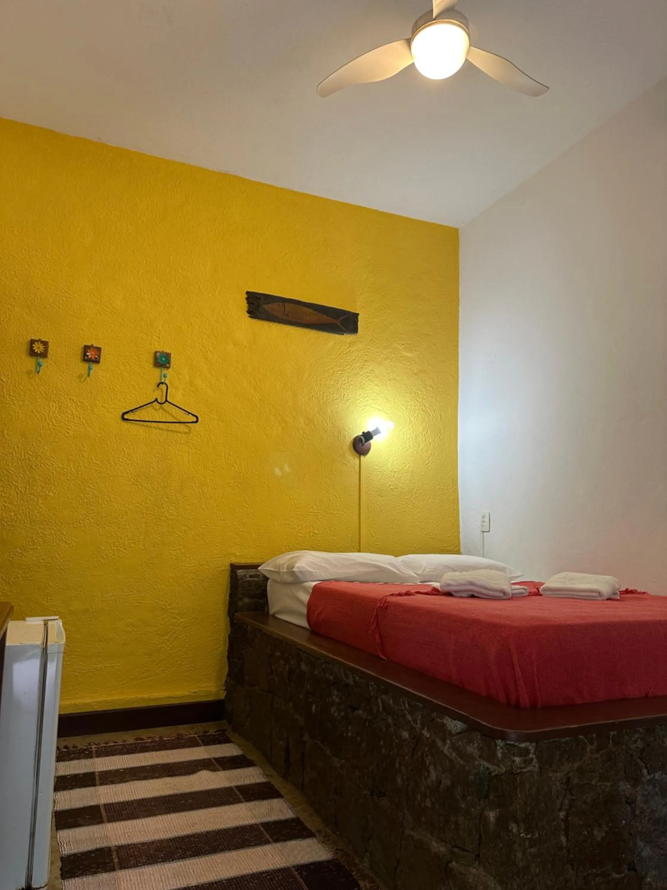 Bed in Pousada Cachoeira