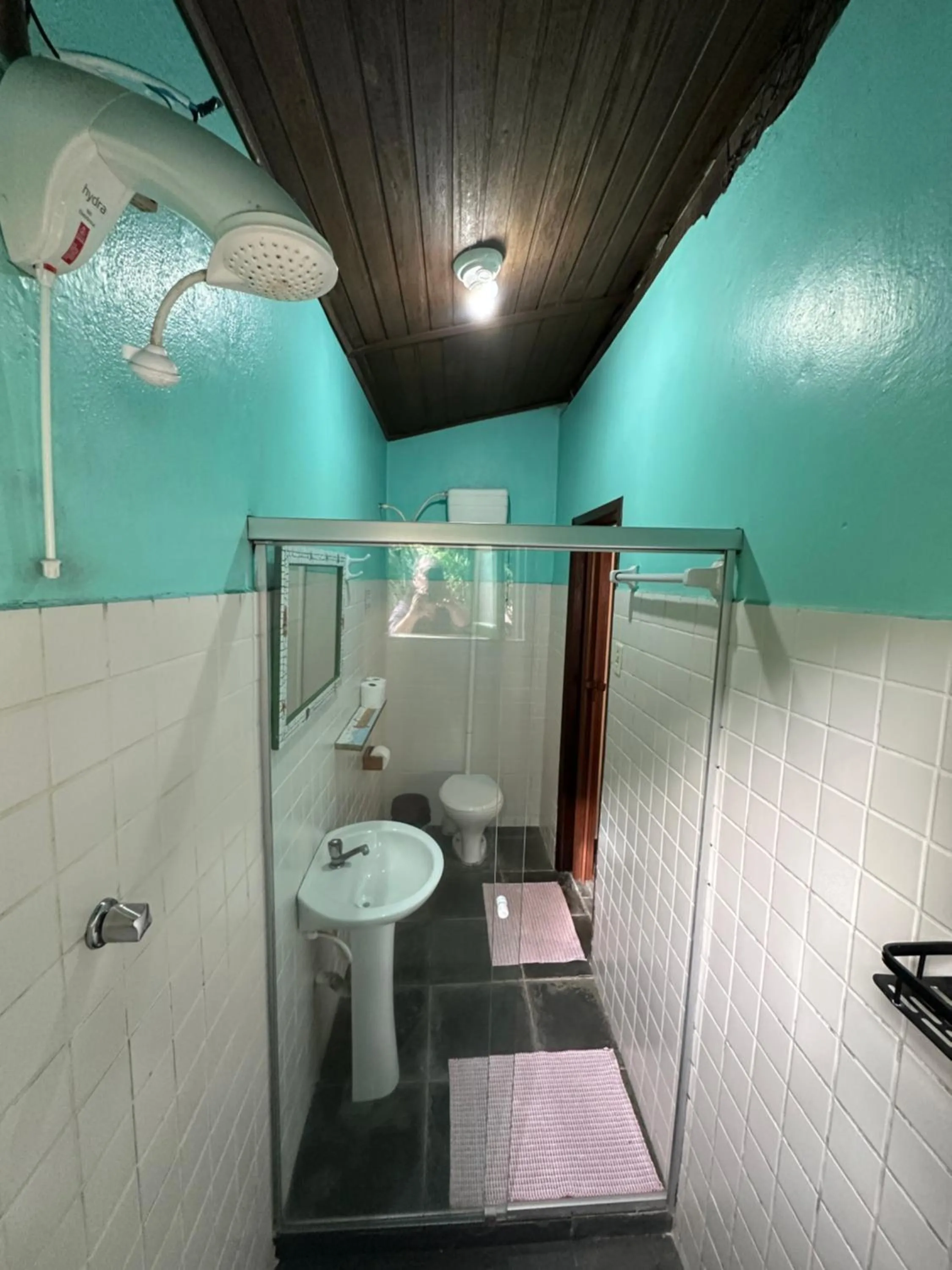 Bathroom in Pousada Cachoeira