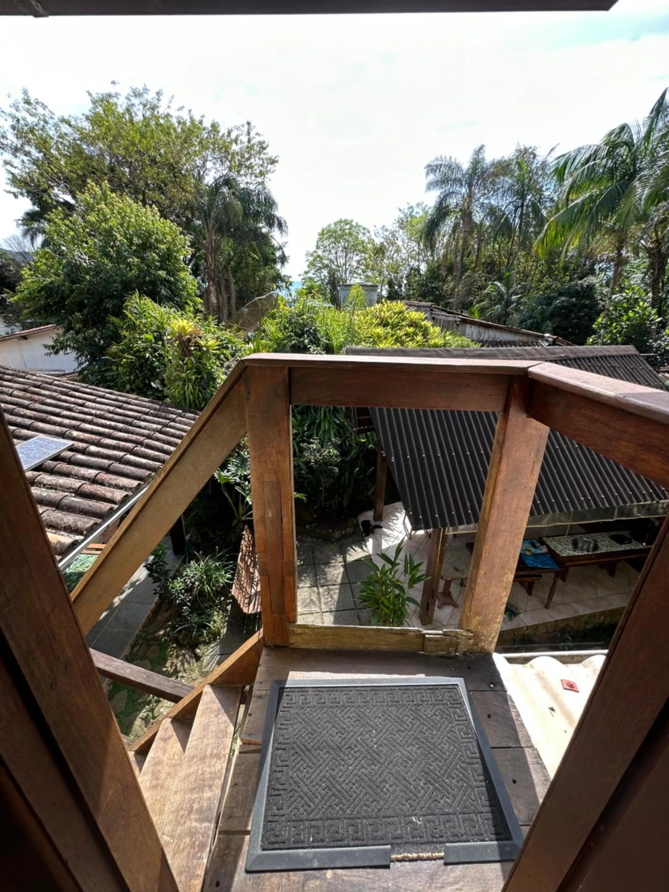 View (from property/room) in Pousada Cachoeira