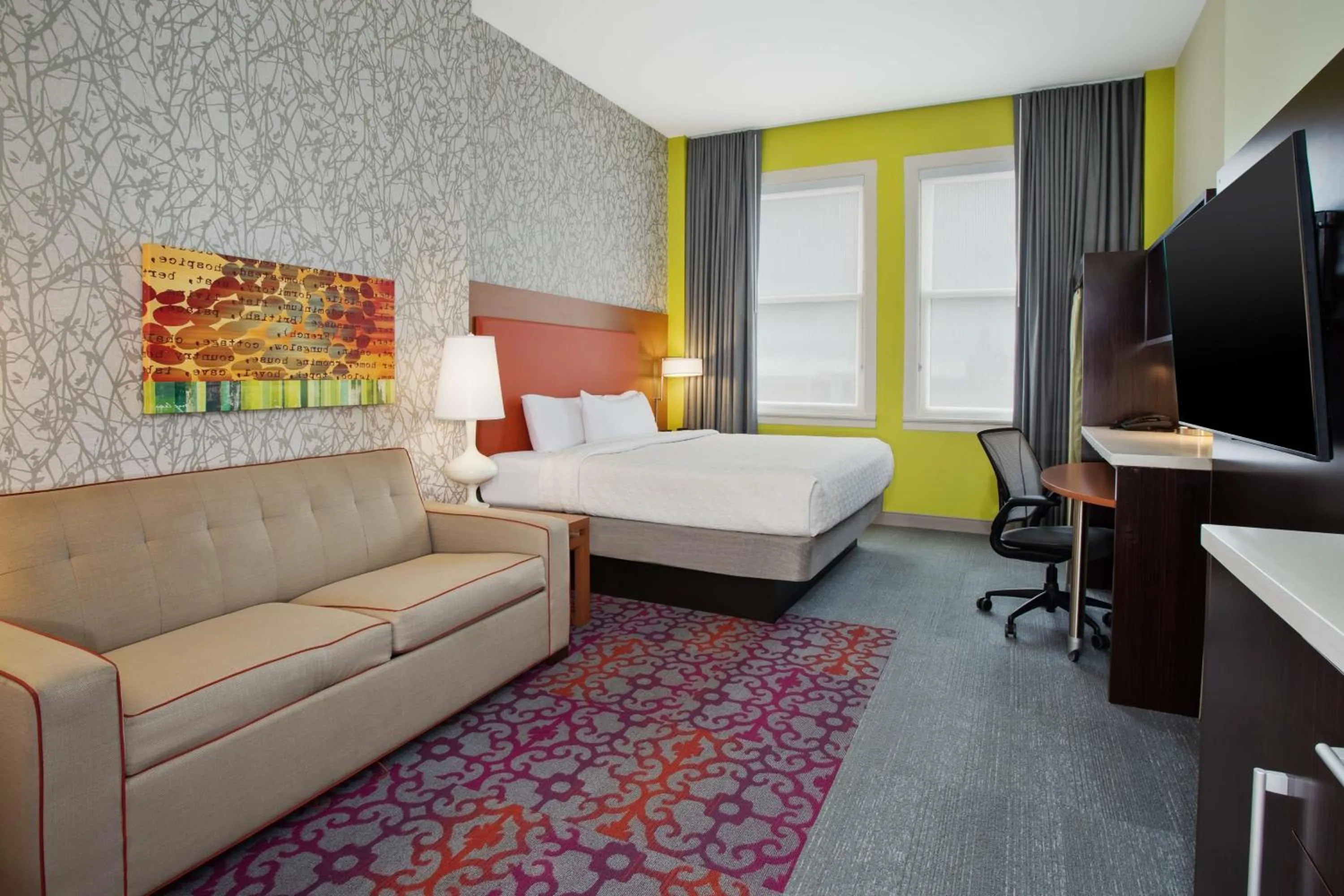 Bed in Home2 Suites by Hilton San Antonio Downtown - Riverwalk, TX