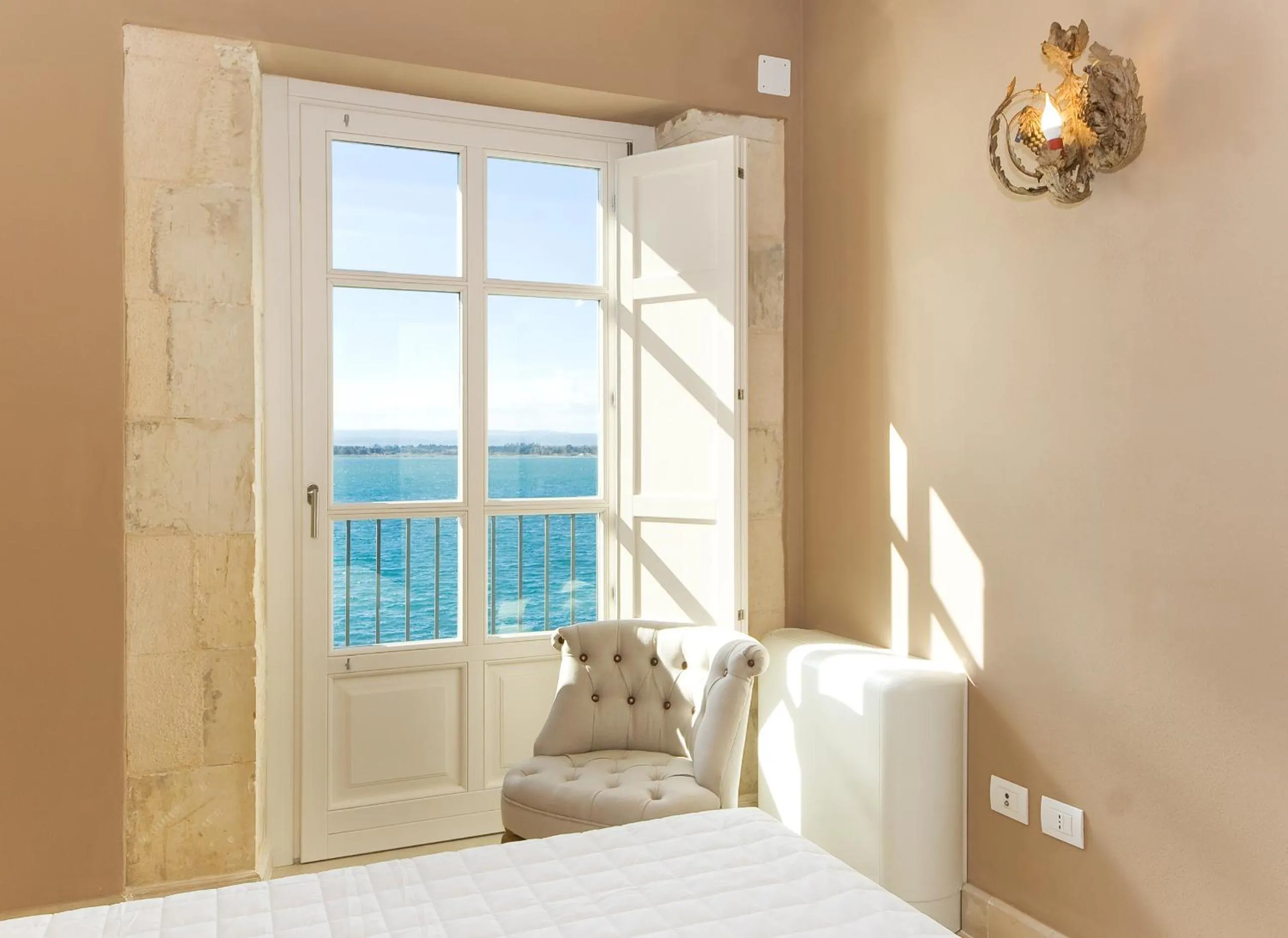 Bedroom, Bed in Palazzo Alfeo Aparthotel