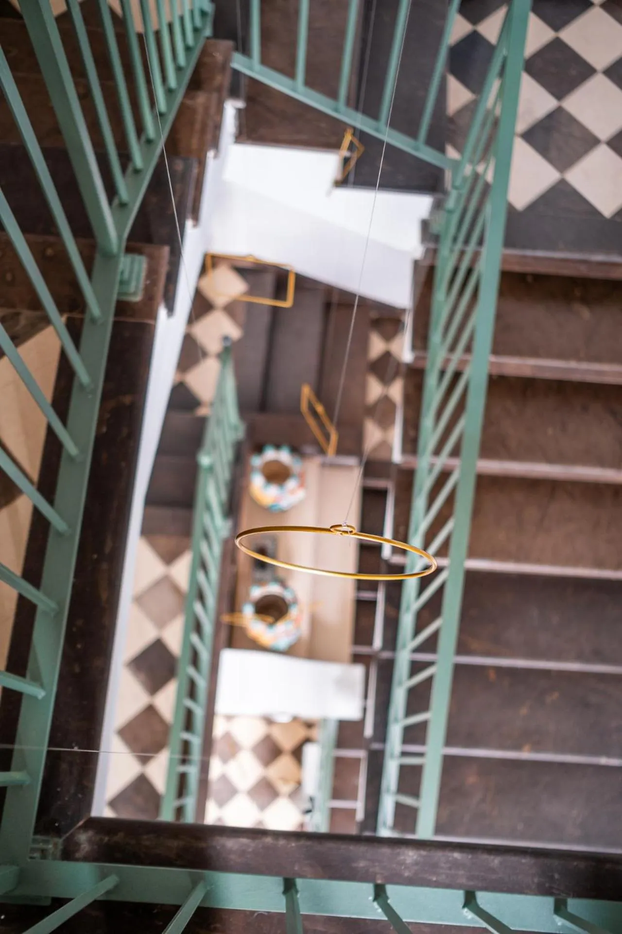 Inner courtyard view in Palazzo Alfeo Aparthotel