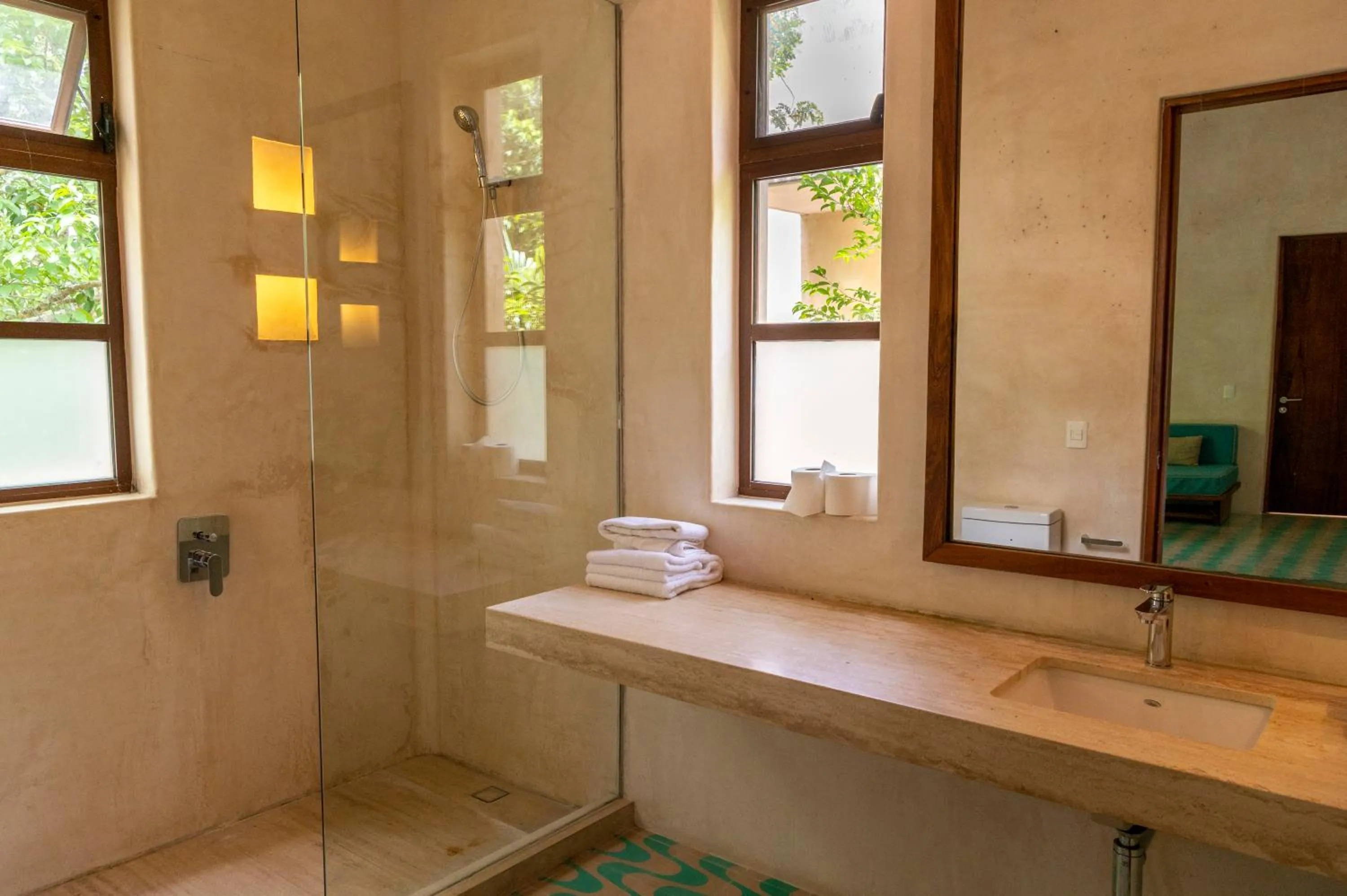 Bathroom in Hotel Holistika Tulum