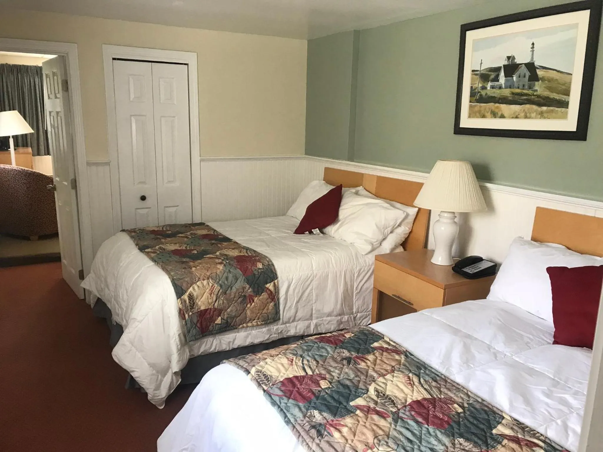 Bed in The Corsair & Cross Rip Oceanfront