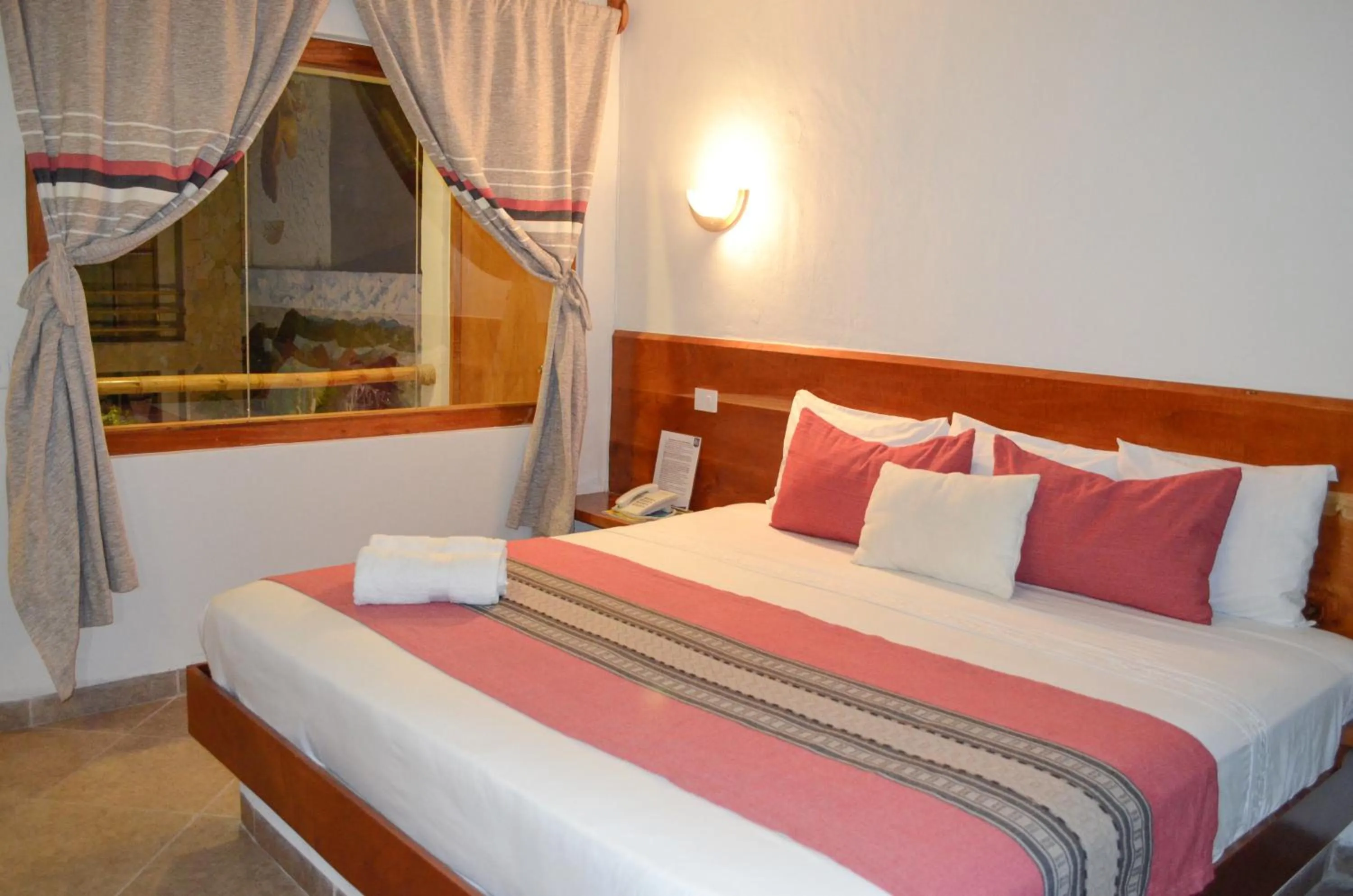 Bed in Axkan Arte Hotel Tuxtla