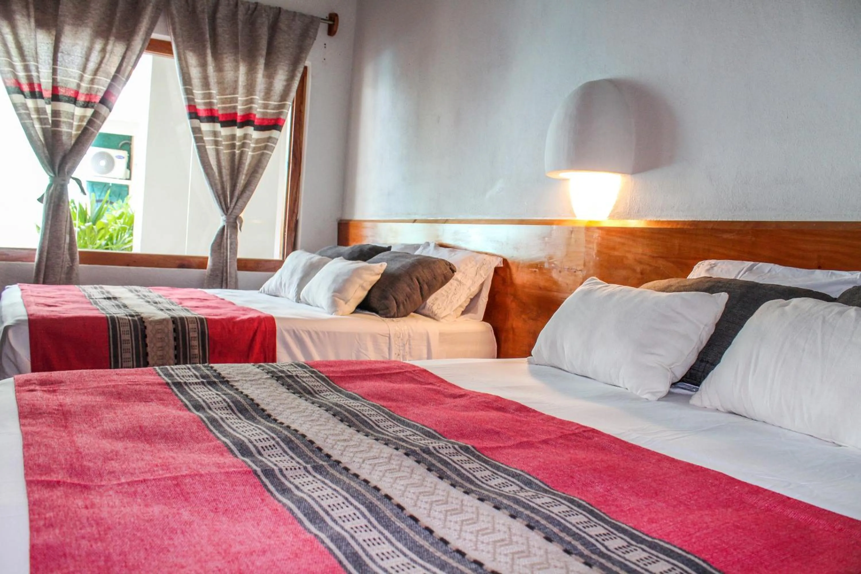 Bed in Axkan Arte Hotel Tuxtla