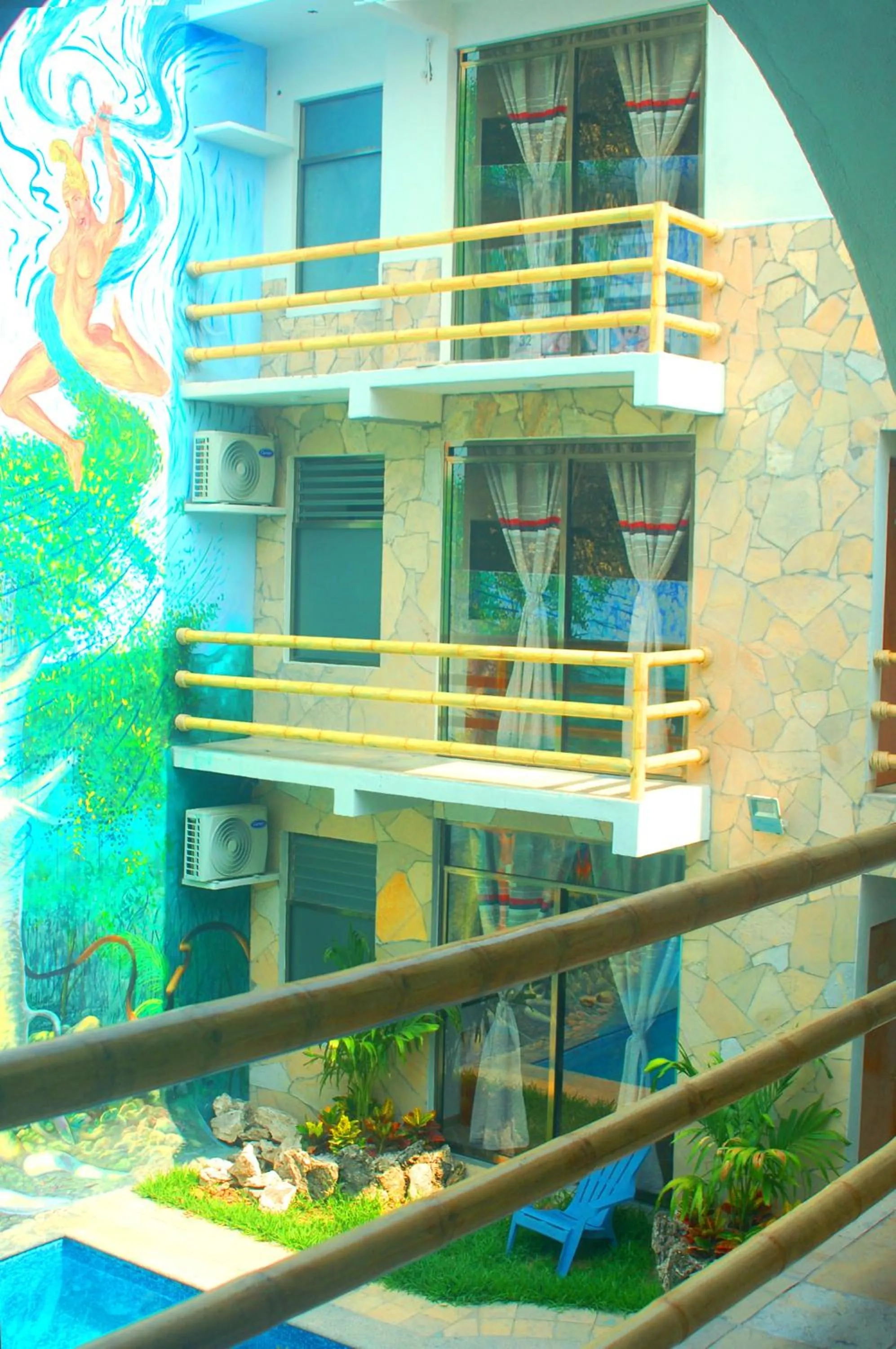 Balcony/Terrace in Axkan Arte Hotel Tuxtla