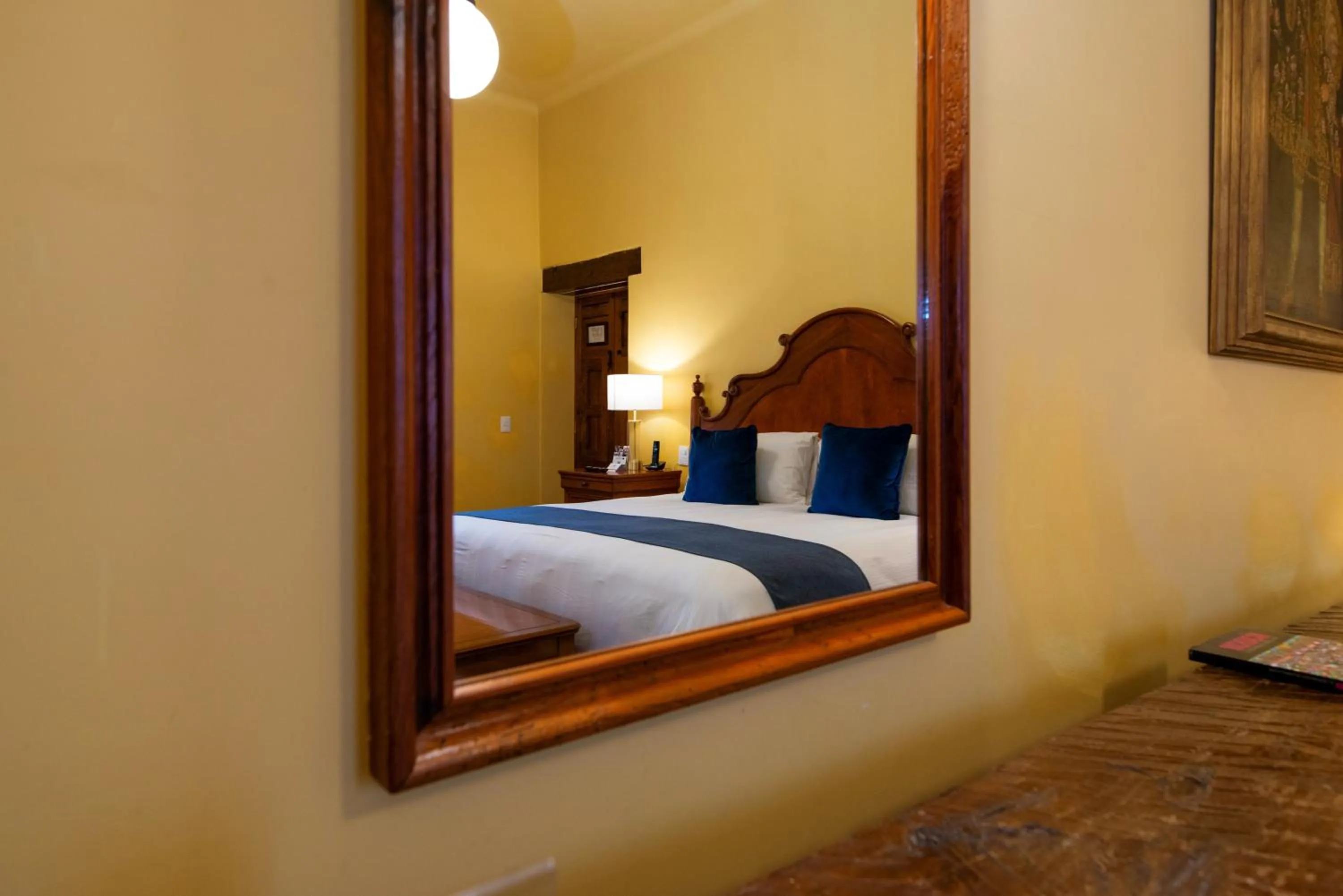 Bed in Hotel Los Juaninos