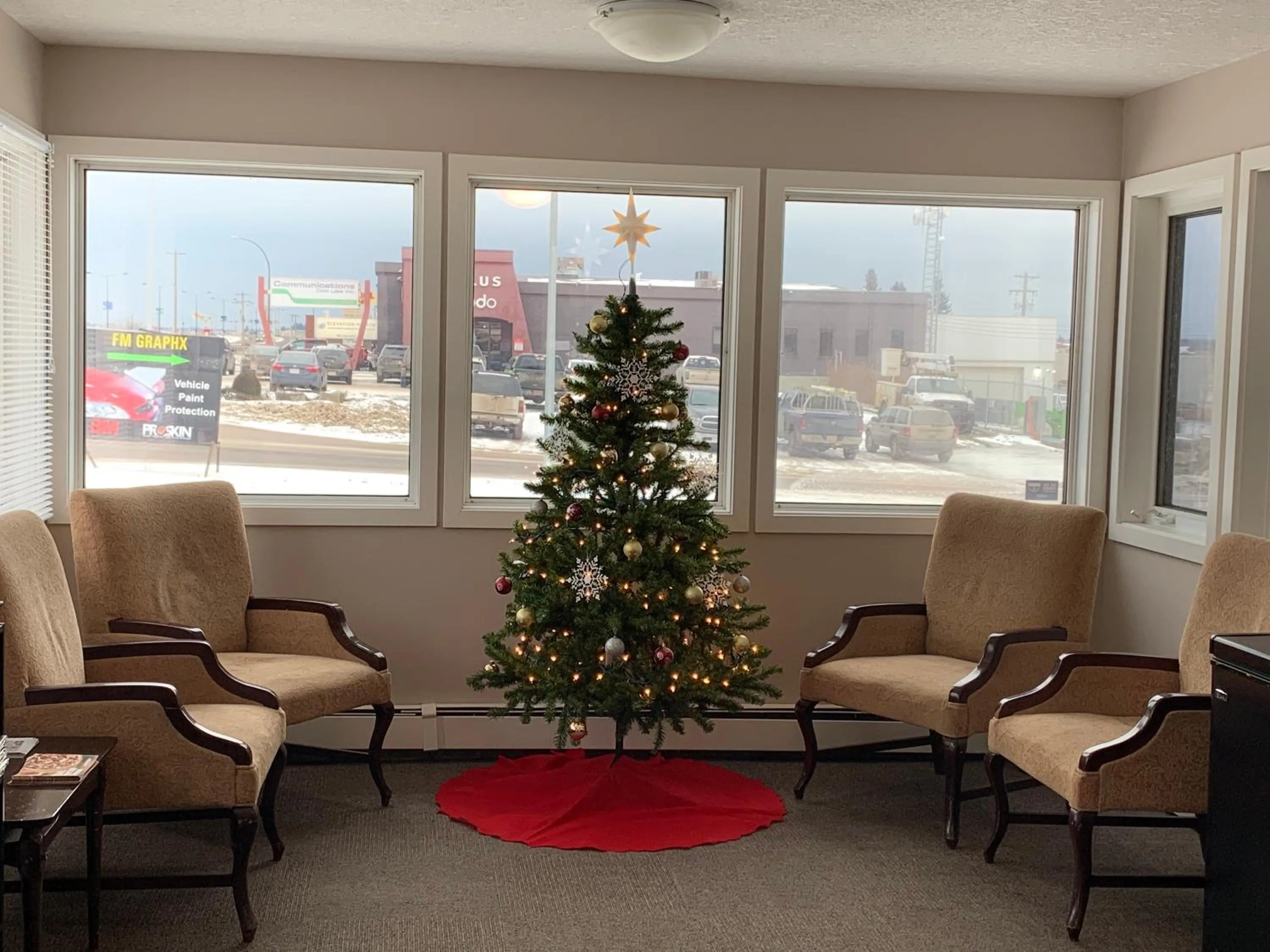 Lobby or reception in Airways Motel