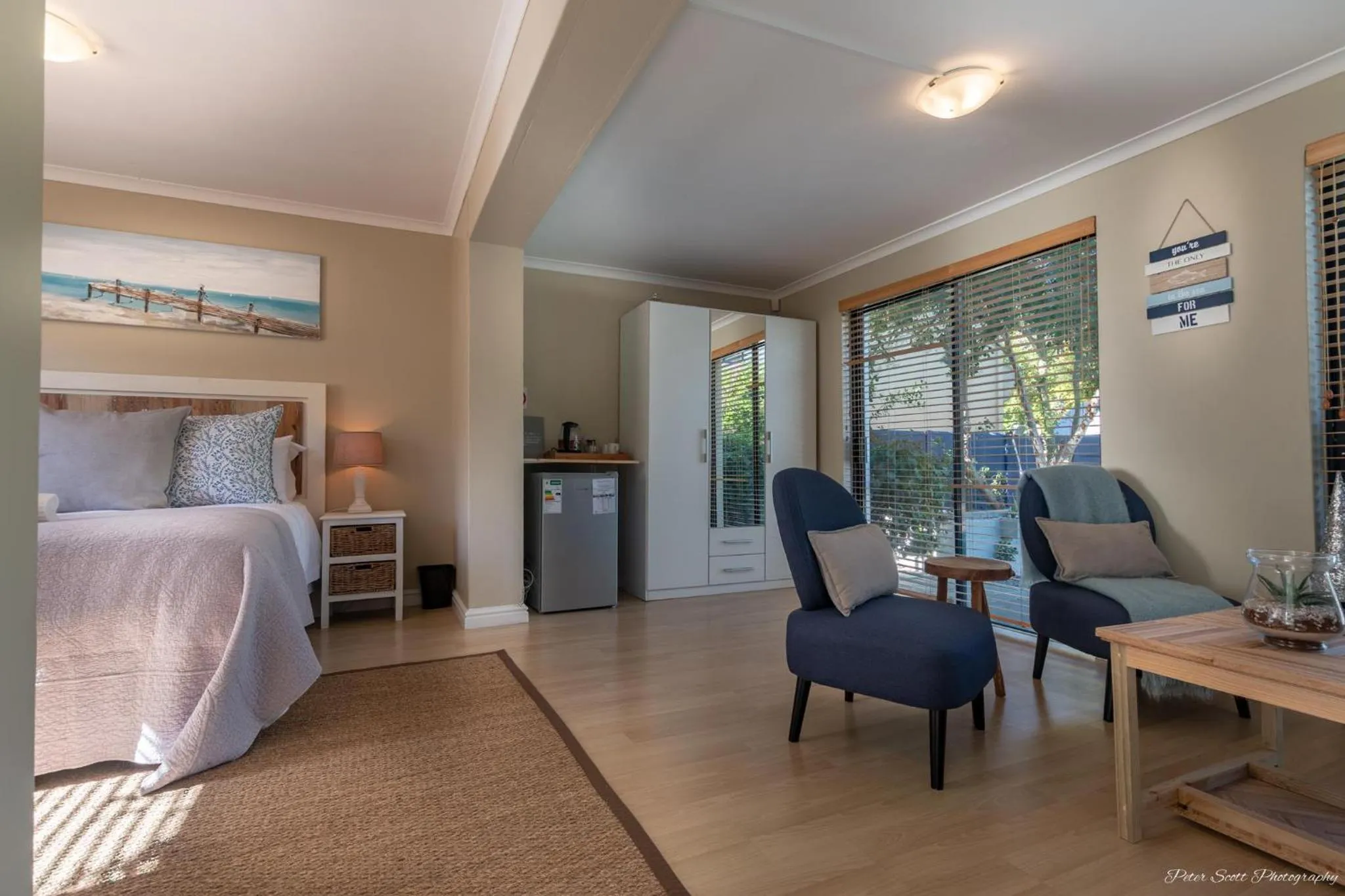 Bed in Atlantic Bay Lodge