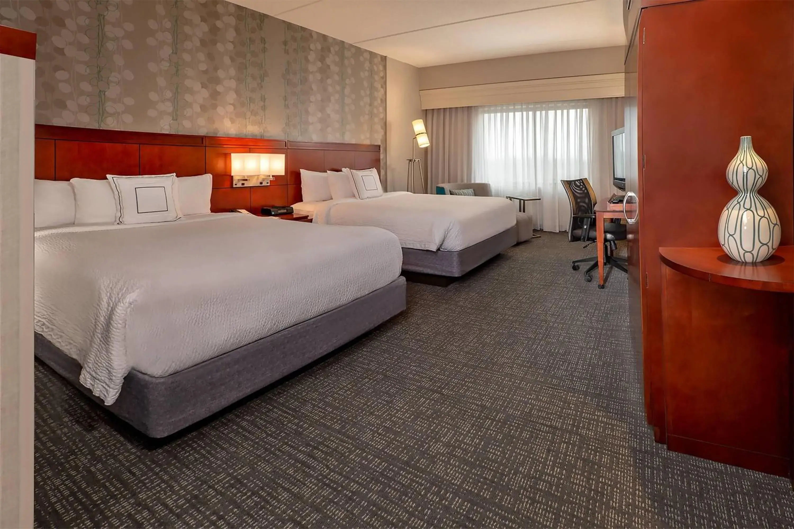Queen Room with Two Queen Beds in Courtyard by Marriott Hagerstown Queen Room with Two Queen Beds in Courtyard by Marriott Hagerstown