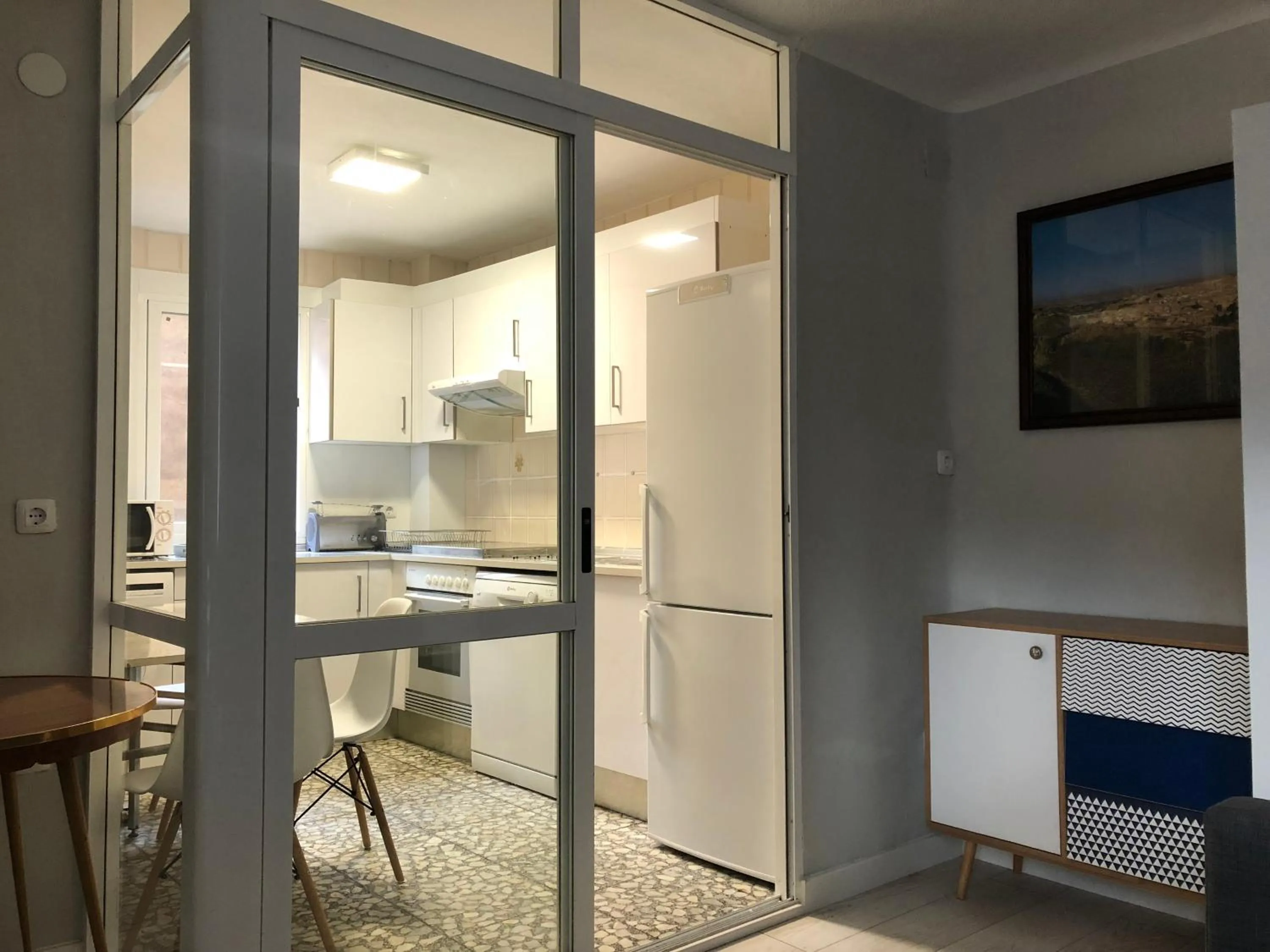 Kitchen or kitchenette in Casa del Vado