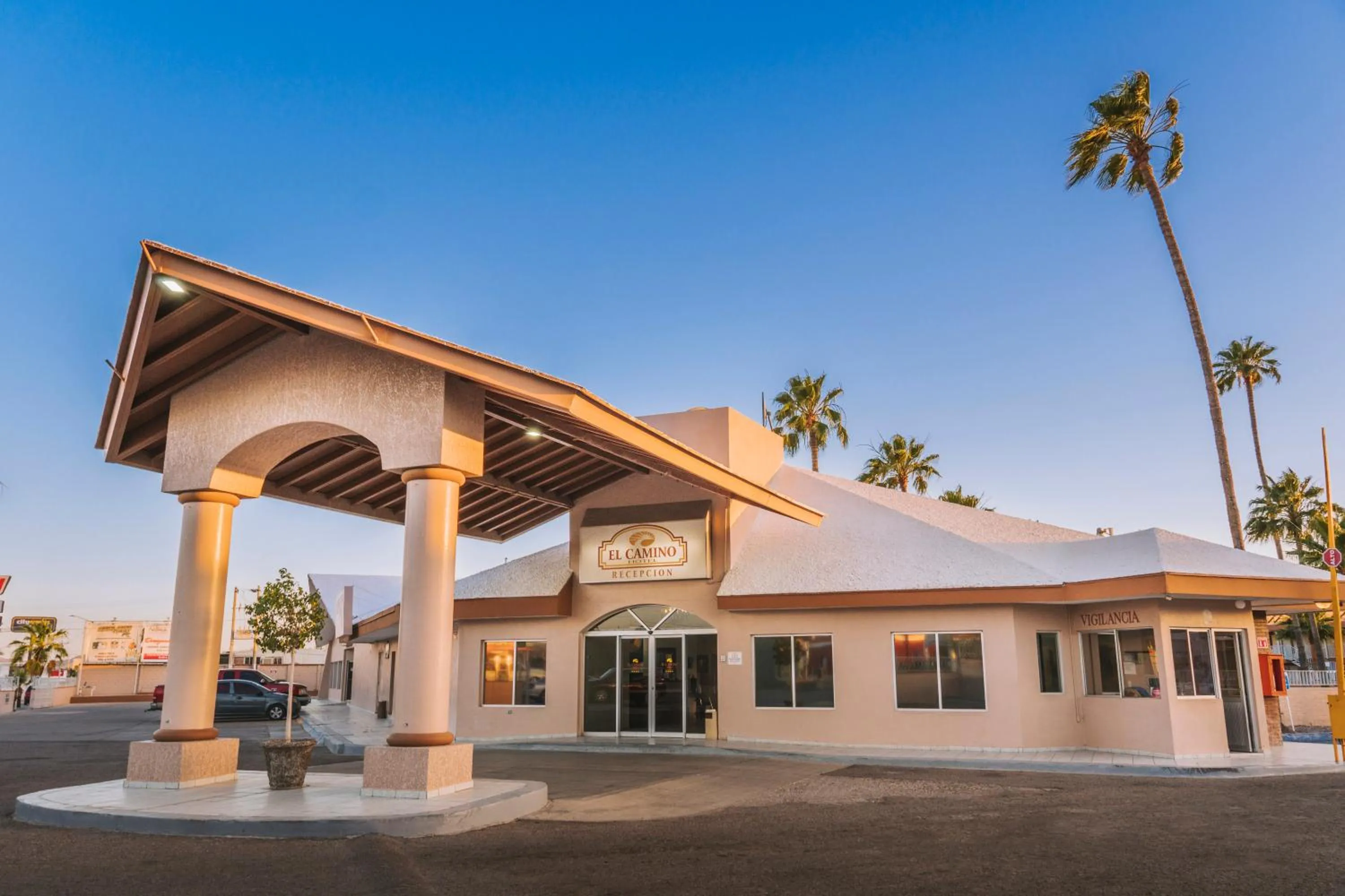 Property building in El Camino Hotel & Suites