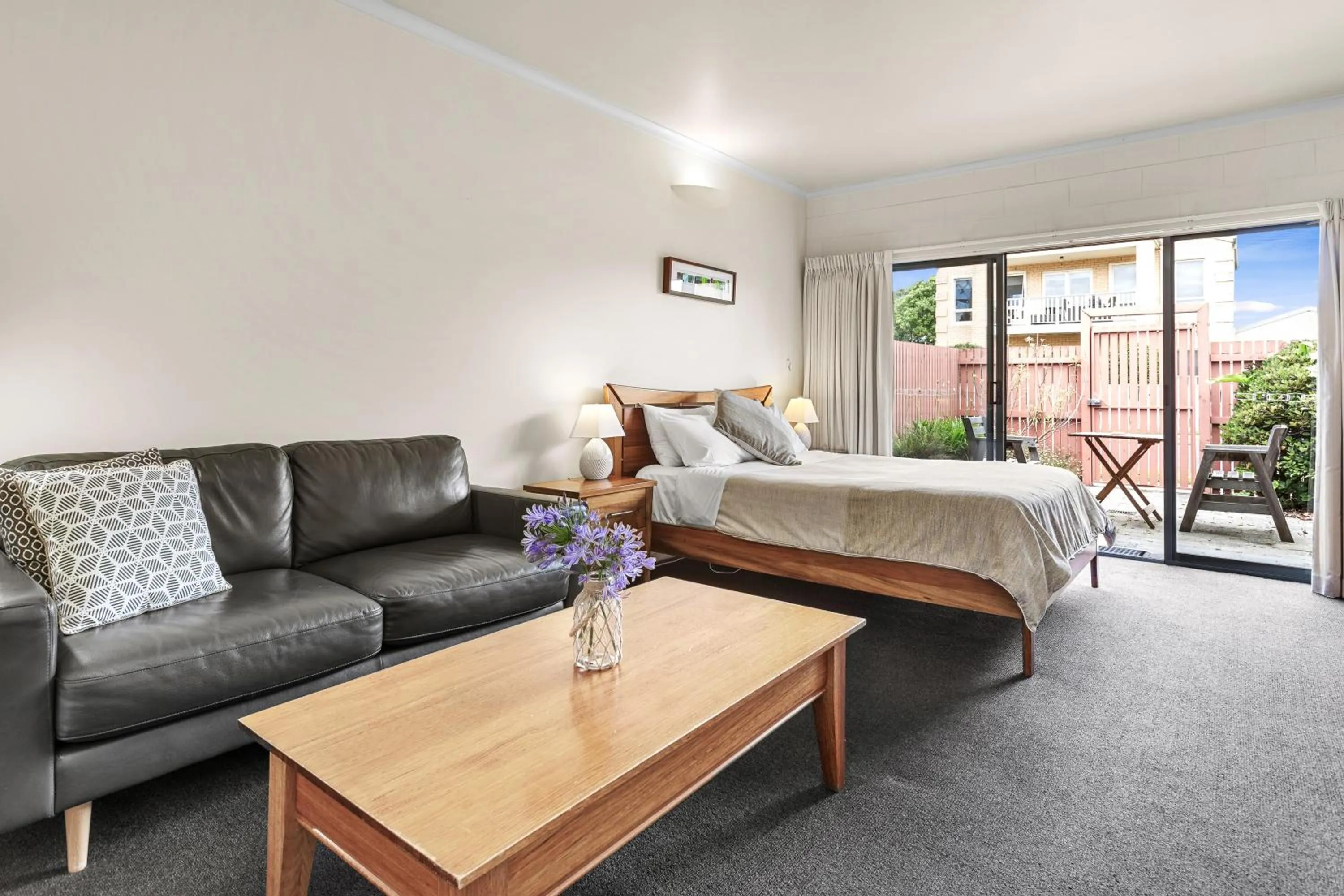 Photo of the whole room, Bed in Captain's at the Bay