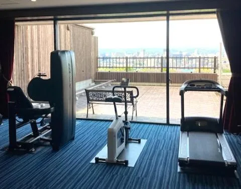 Fitness centre/facilities in Okayama International Hotel