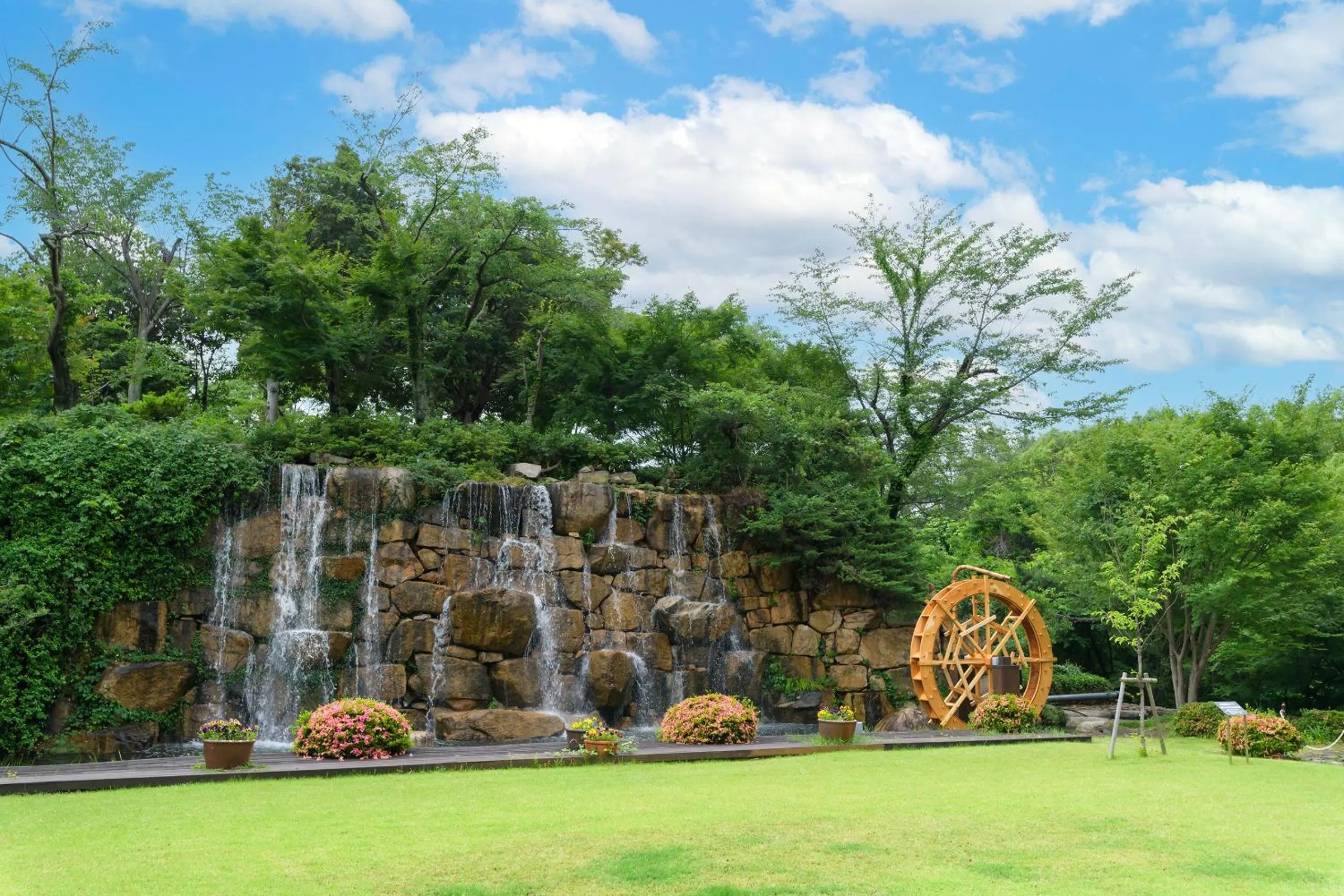 Garden in Okayama International Hotel