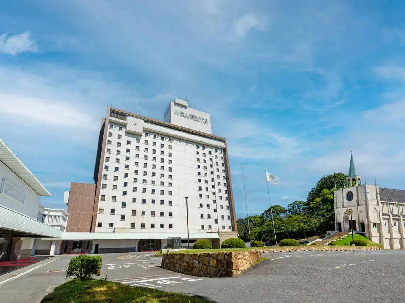 Property building in Okayama International Hotel Property building in Okayama International Hotel