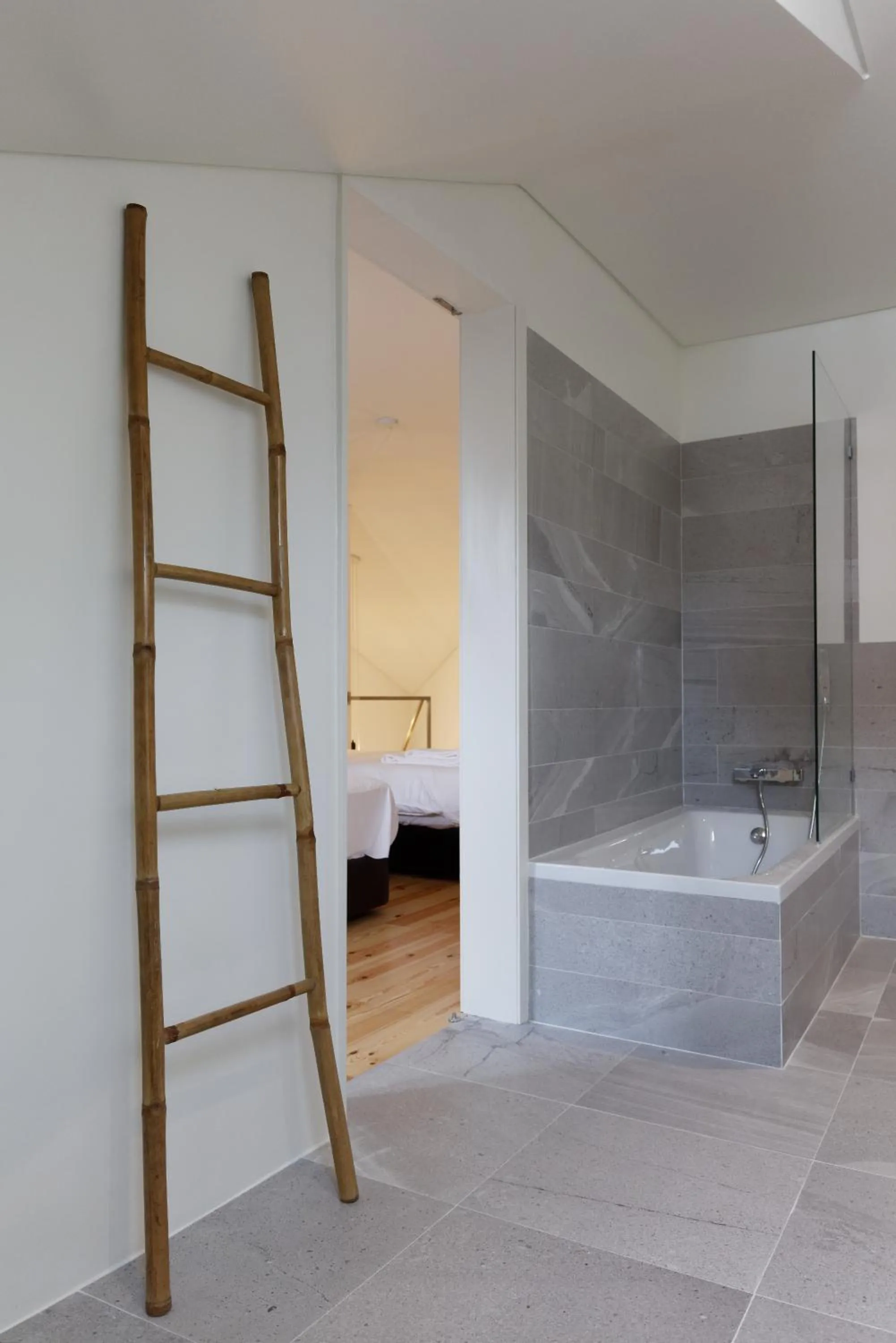 Bathroom, Bed in City Stays Alegria Apartments