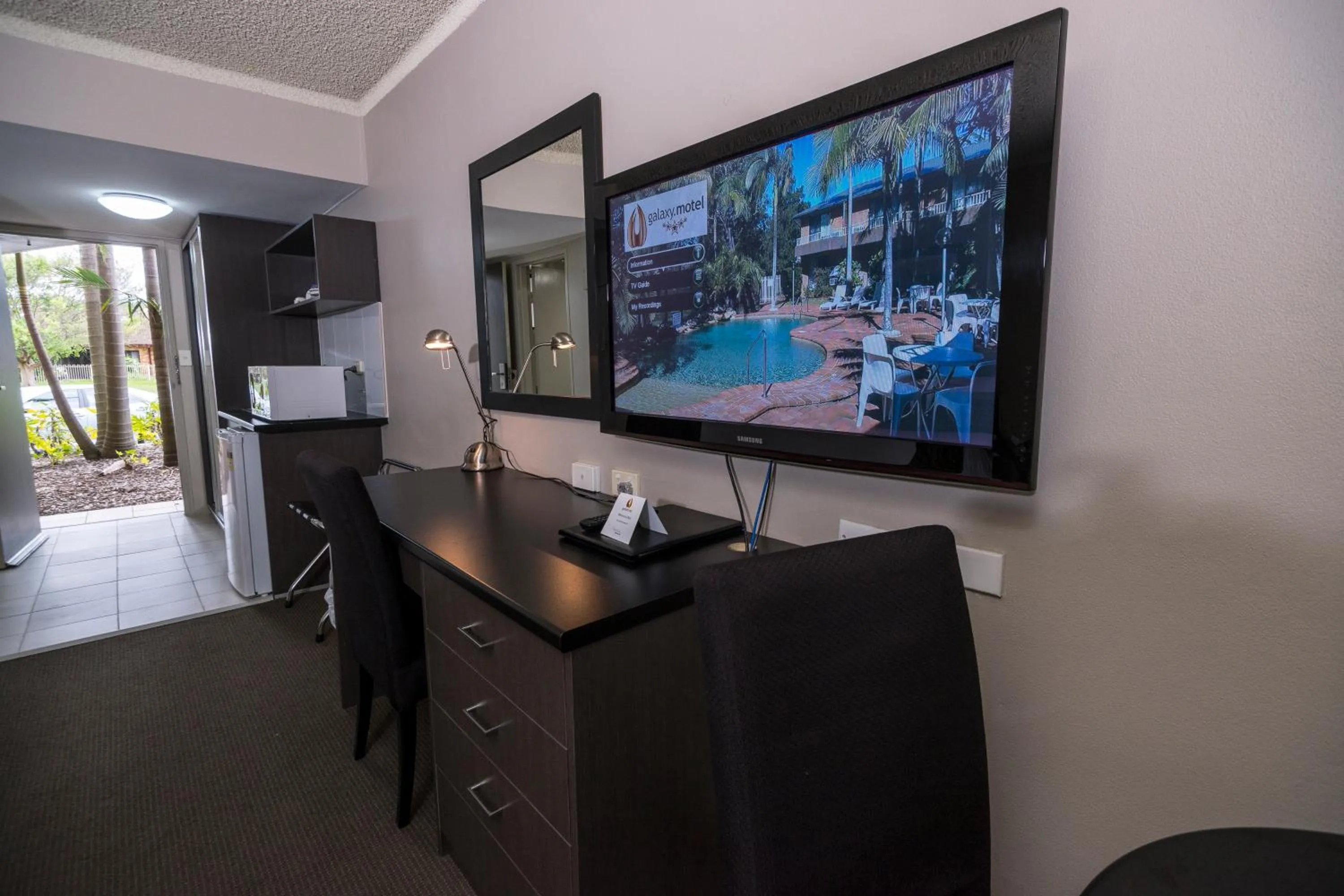 TV and multimedia in The Galaxy Motel