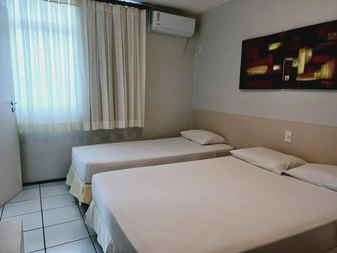 Bed in Gran lençóis Flat 2 suítes vista piscina