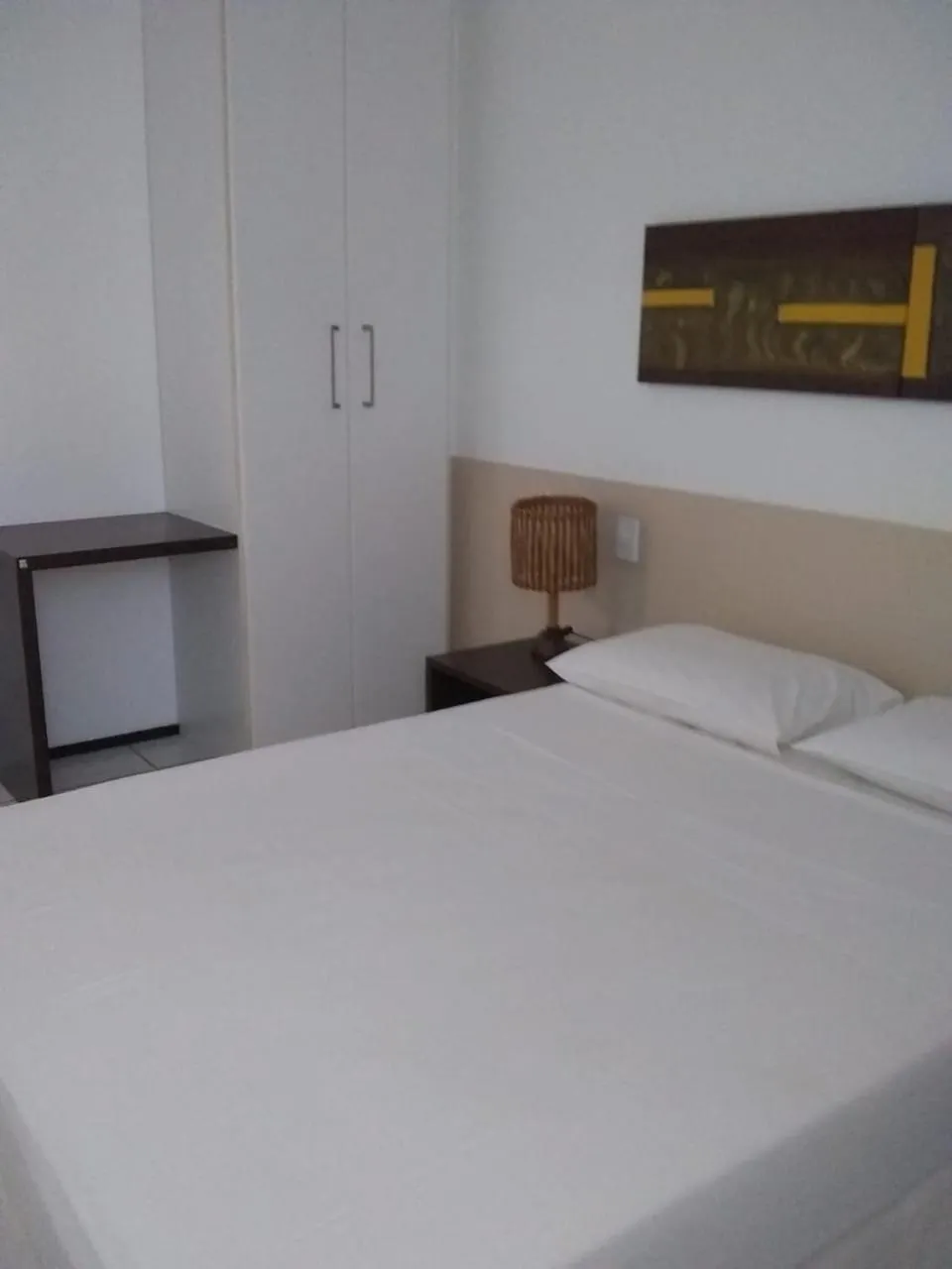 Bedroom, Bed in Gran lençóis Flat 2 suítes vista piscina