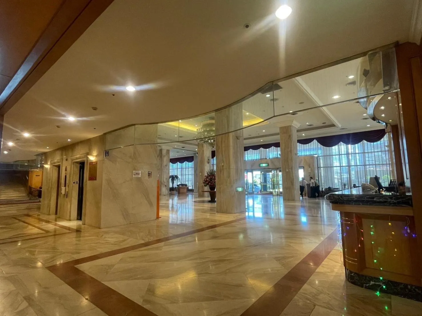 On site in Chuto Plaza Hotel