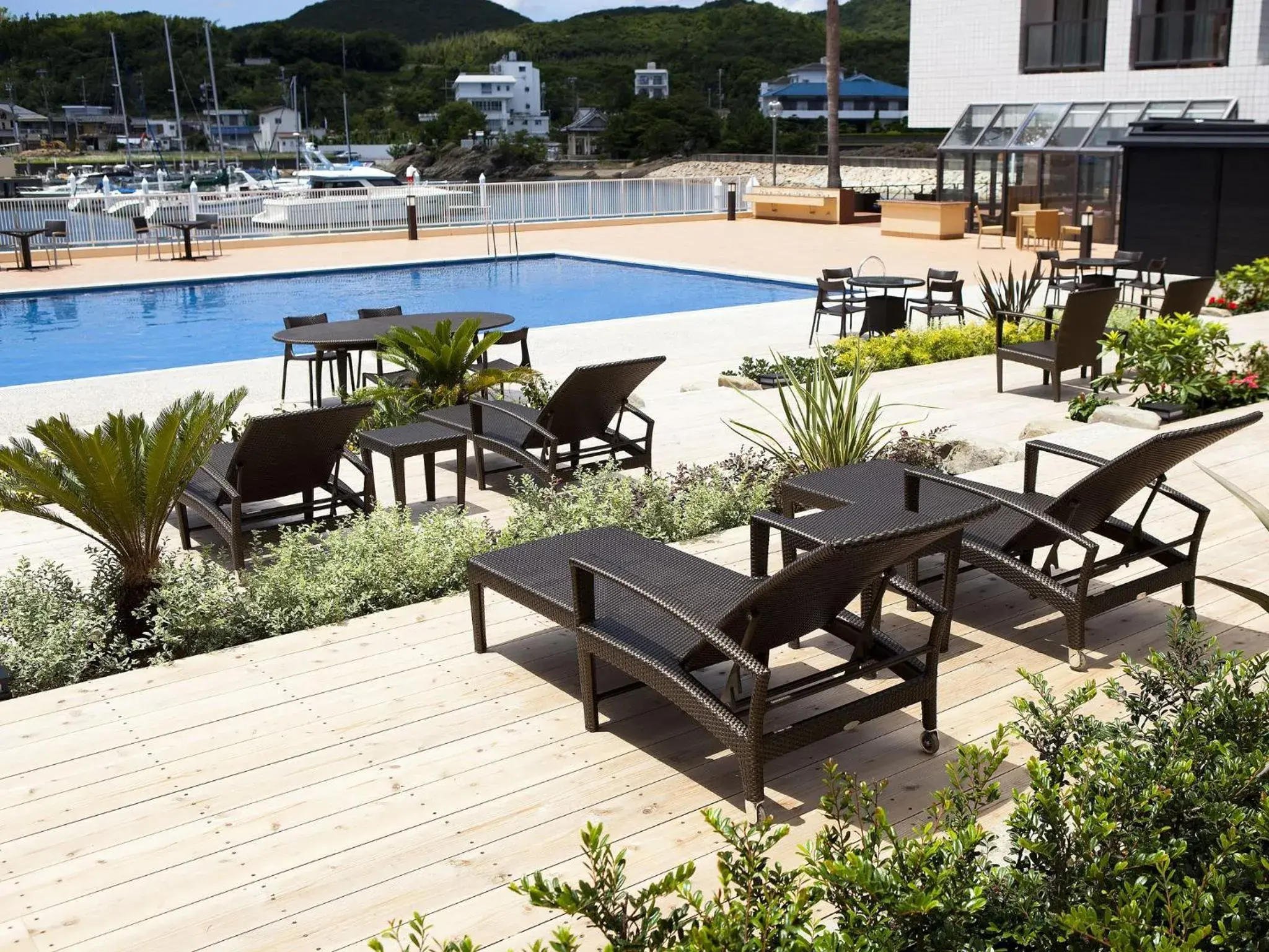 Swimming pool in Shimahana Swimming pool in Shimahana