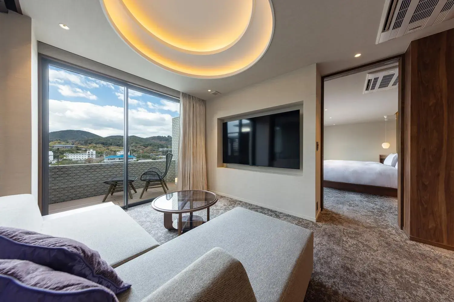 Living room, Bed in Shimahana Living room, Bed in Shimahana